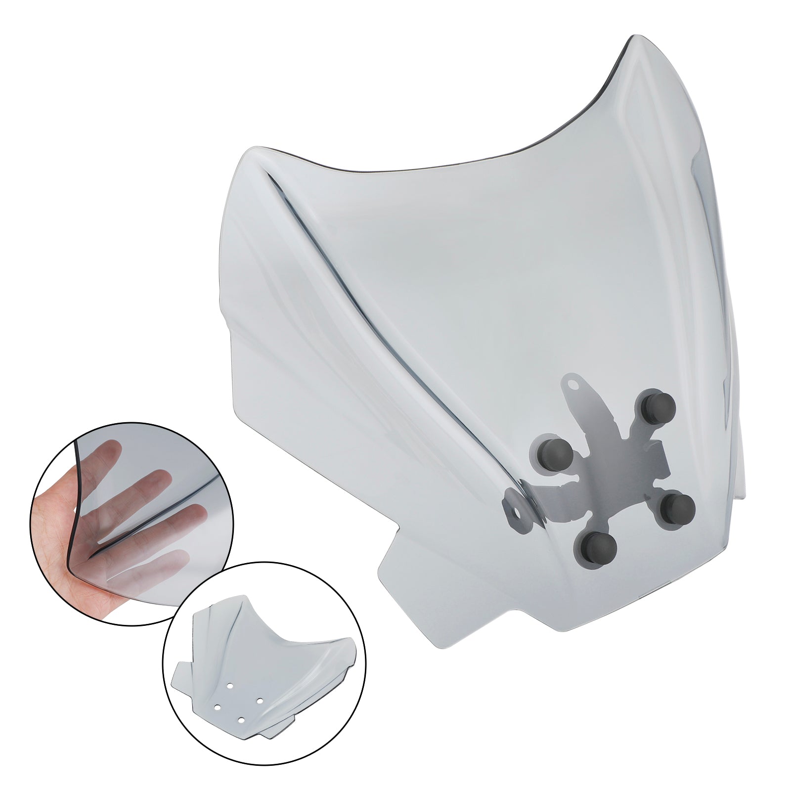 ABS-Motorrad-Windschutzscheiben-Windschutzscheibe für Honda CB650R 2019-2021 Generika