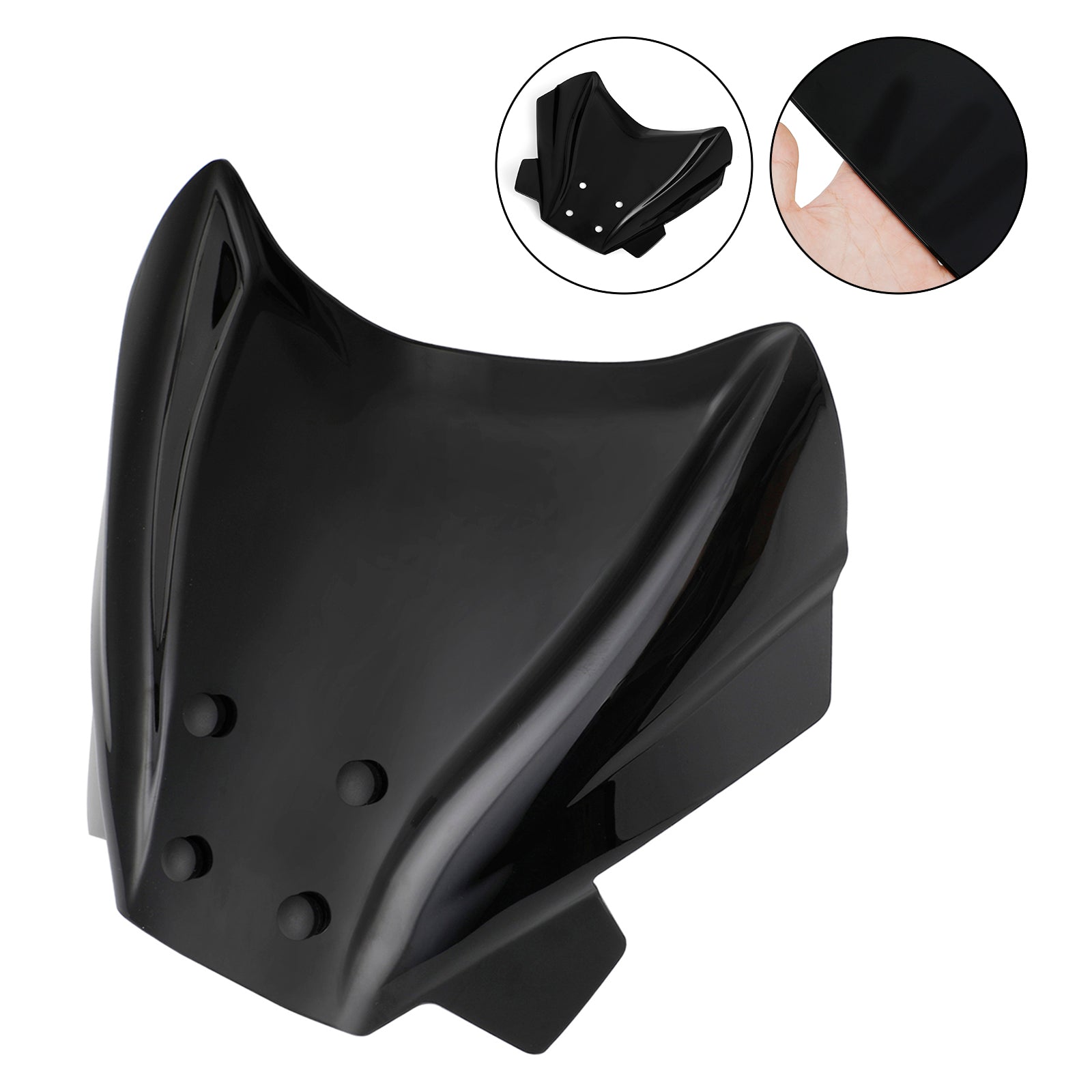 ABS-Motorrad-Windschutzscheiben-Windschutzscheibe für Honda CB650R 2019-2021 Generika