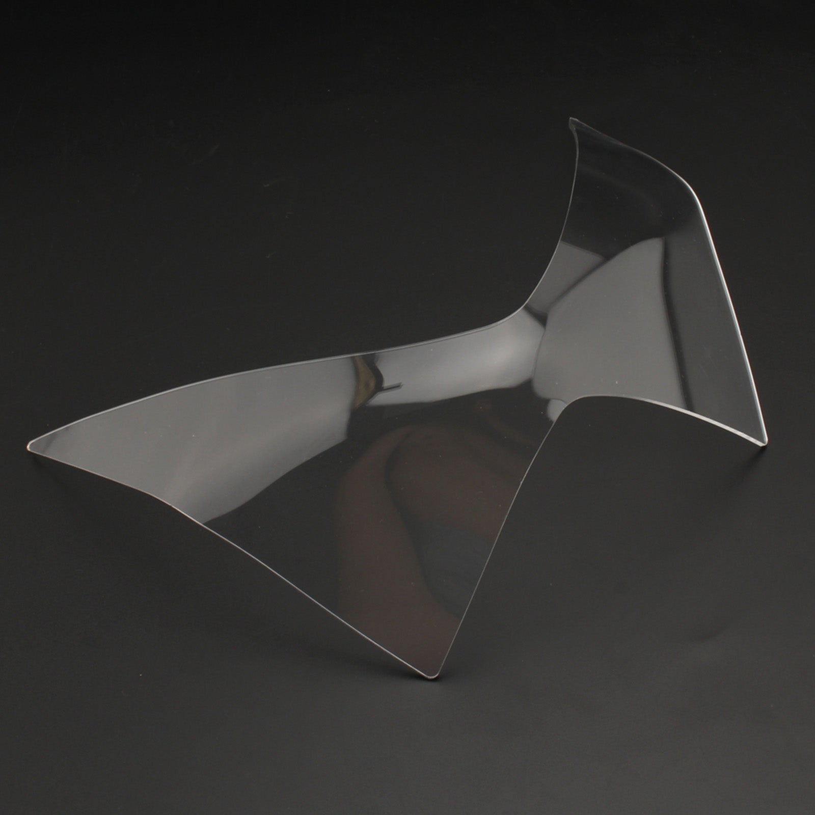 Cubierta de protección de lente de faro delantero para Kawasaki Z250 Z300 Z800 13-16 Smoke Generic