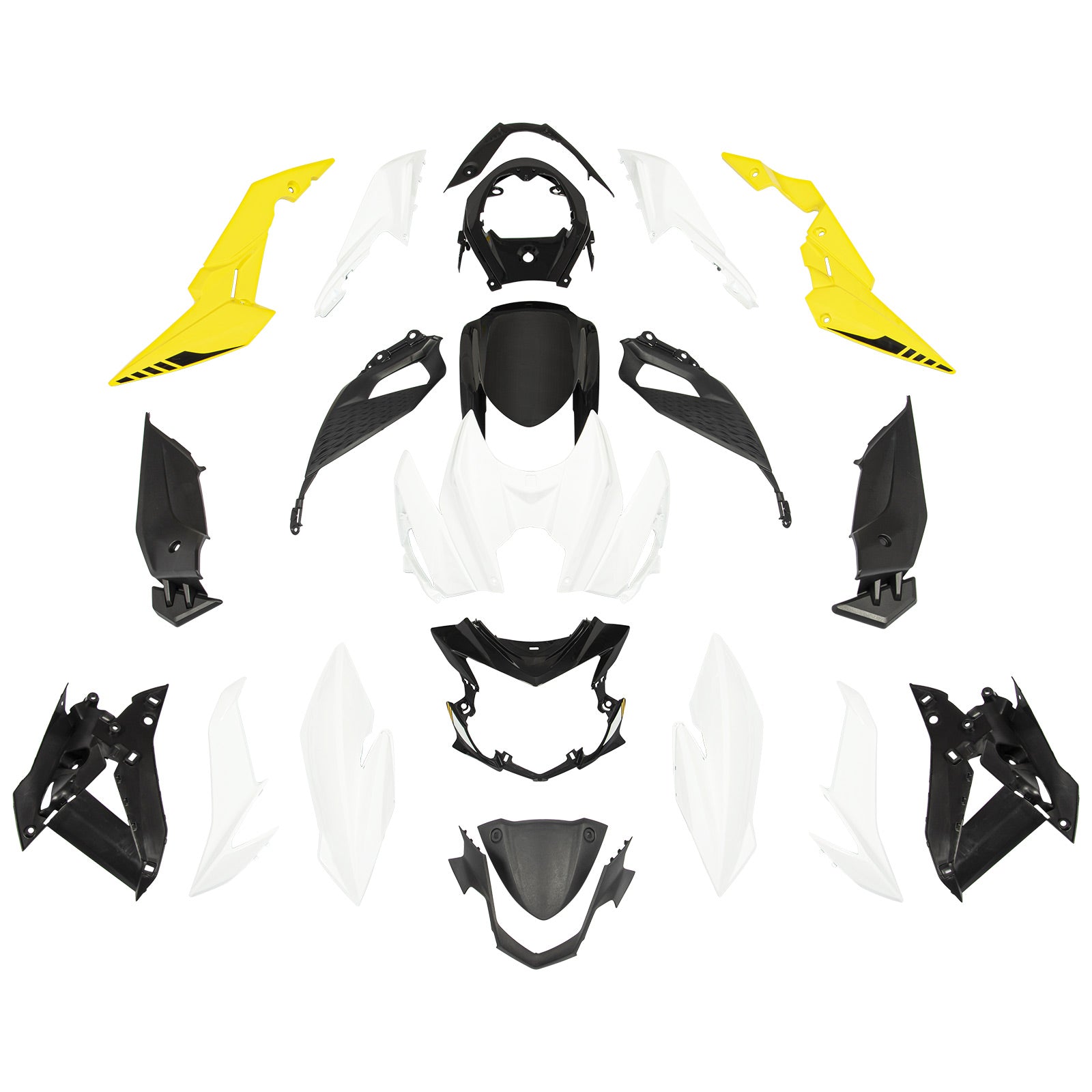 Amotopart (2017-2024) Suzuki GSXS 750 Bodywork Fairing Kit Colletion