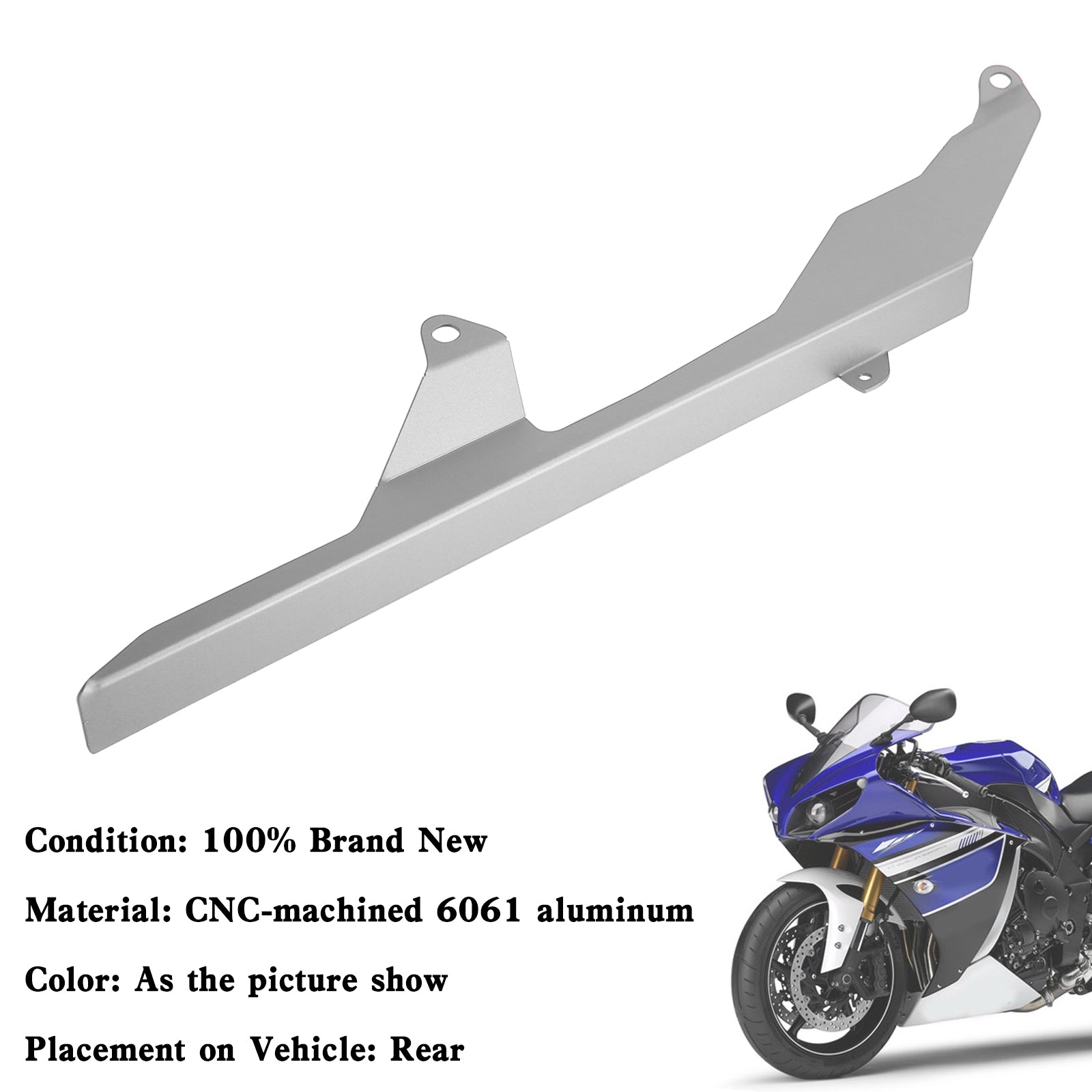 Protector de cadena de piñón trasero para YAMAHA YZF R1 2009-2014 genérico