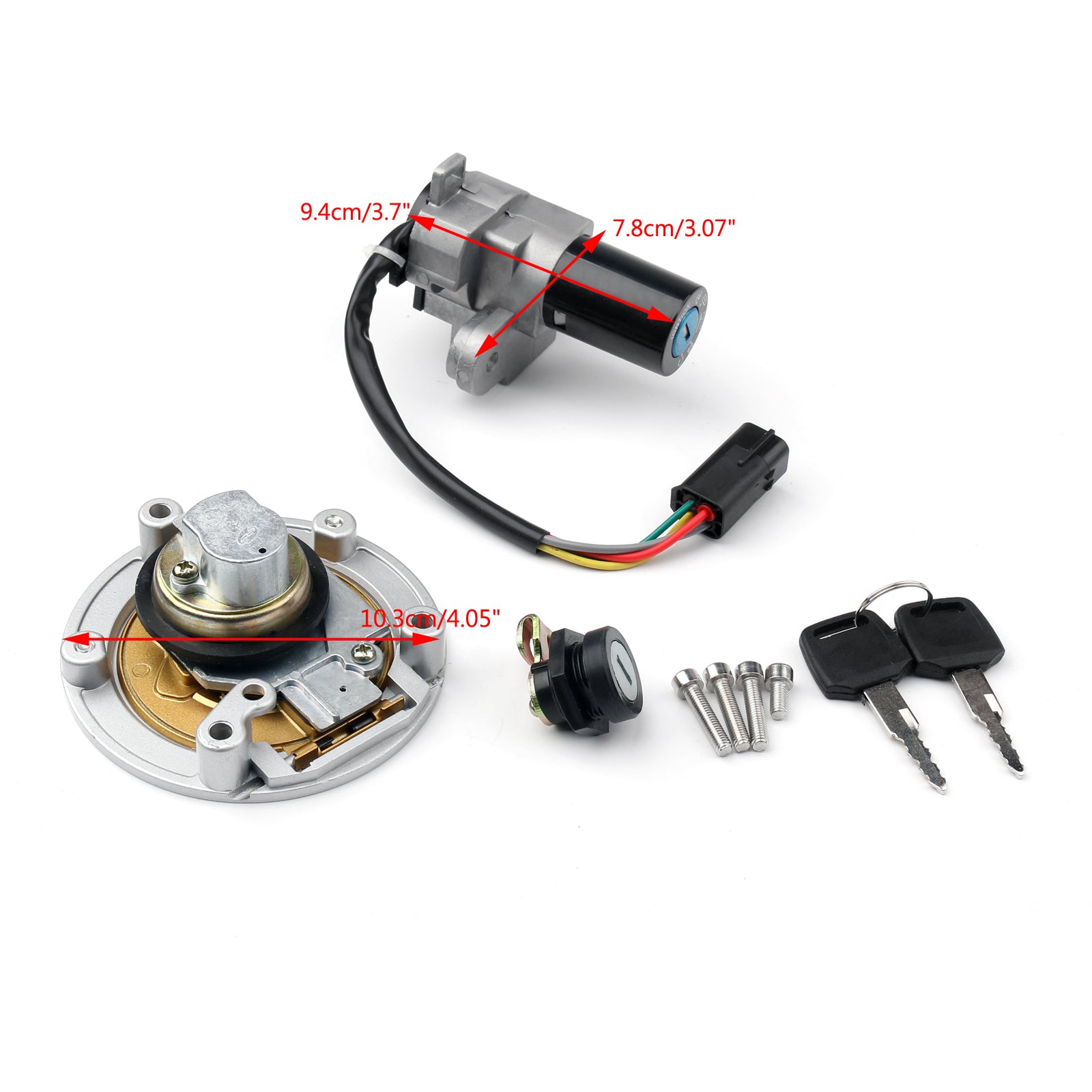 Zündschalter Lock Kraftstoffgasdeckel -Taste für Ducati 848 1098 1198 Monster 1200