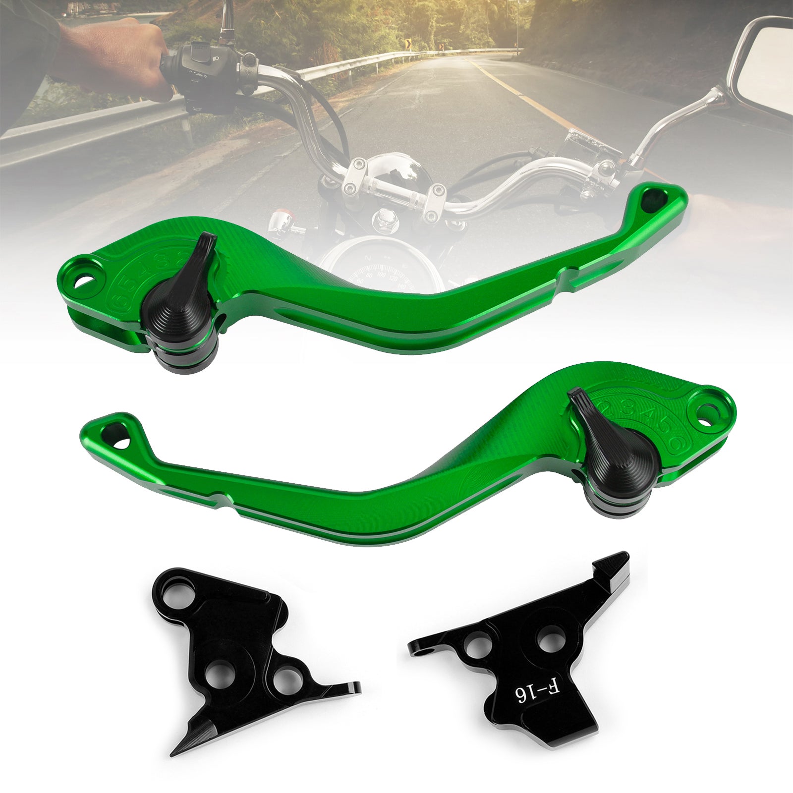 CNC Kort kopplingsbromsspak Fit för Moto Guzzi Stelvio 1200 Sport Griso