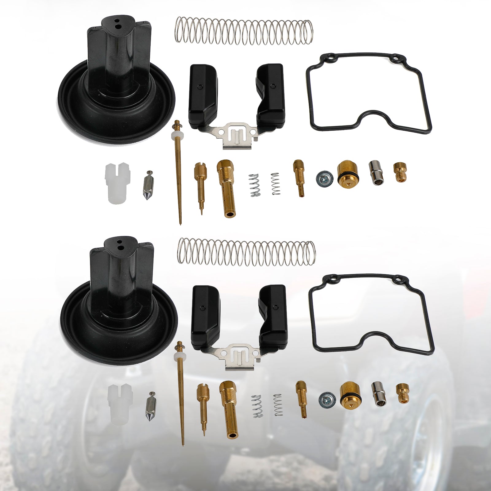 2X キャブレター再構築修理キット 250cc ATV ATV250 EN250 GP200 GP250 MV30 に適合