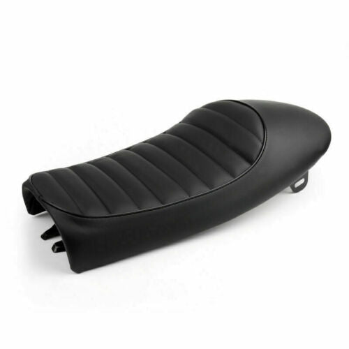 カフェレーサーカスタムスクランブラートラッカーボバー用フラットこぶヴィンテージシート