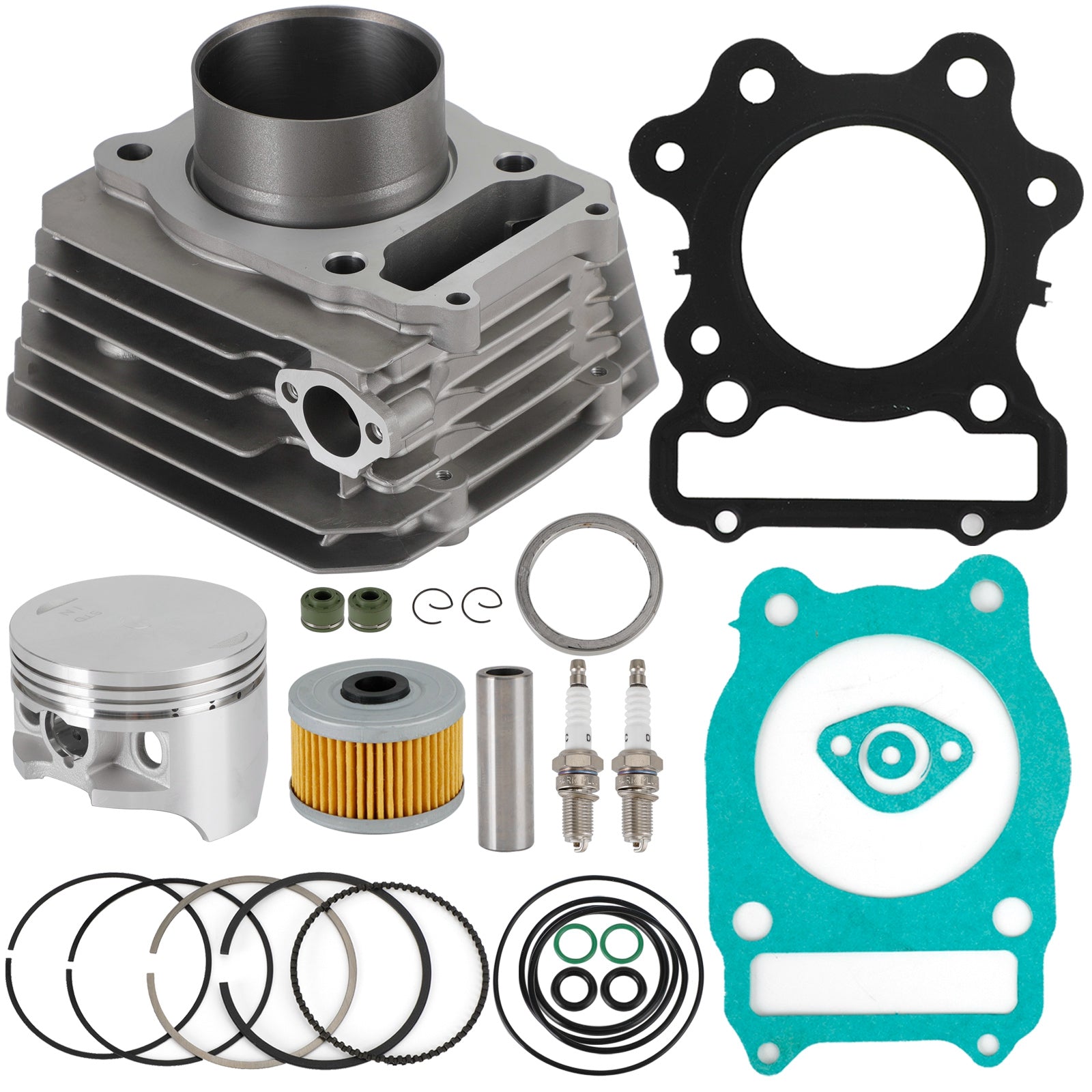 88-00 Honda TRX300 Fourtrax FW 4x4 2x4 Cylindre Piston Kit de joint à extrémité supérieure 12000-HC4-000 12100-HC4-000