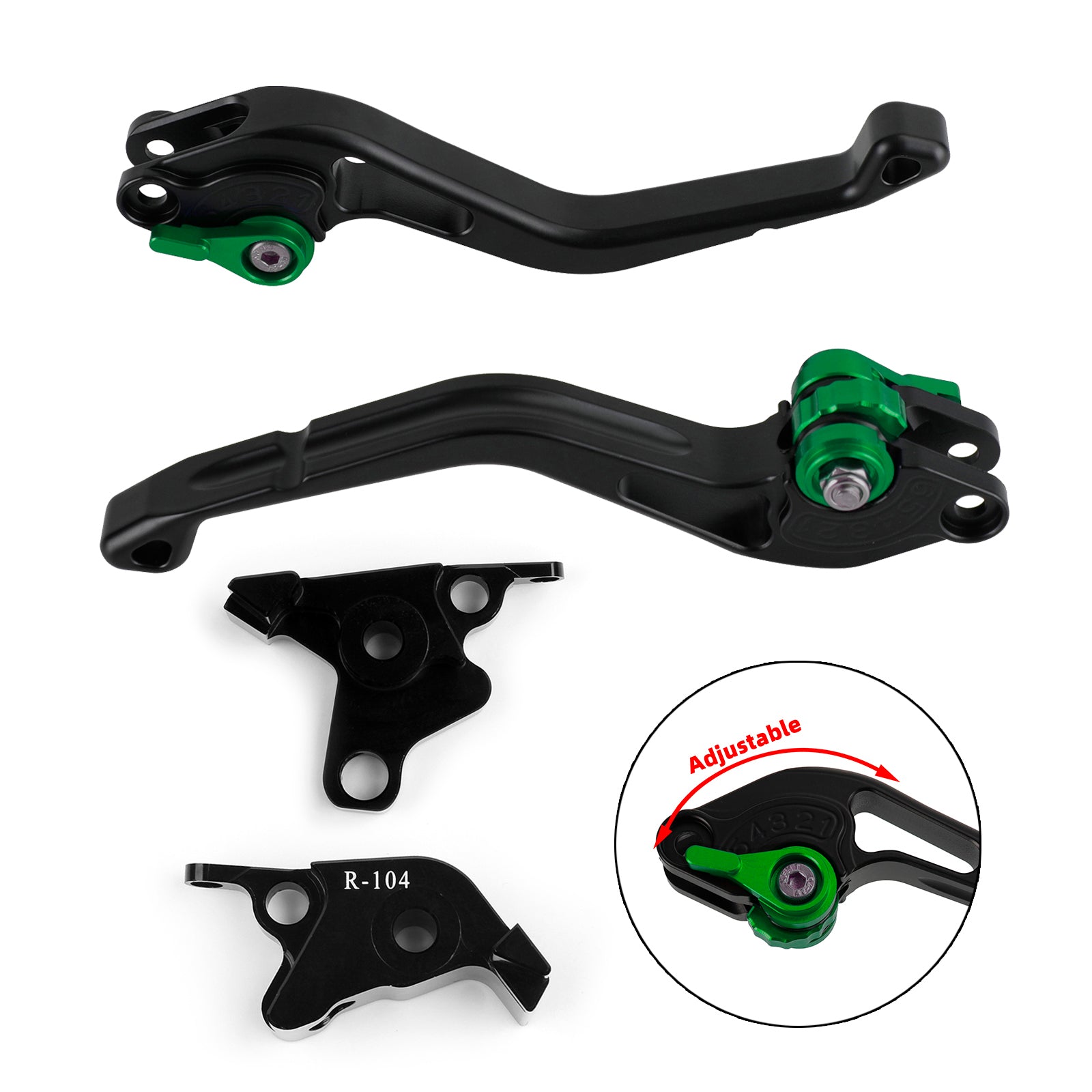 Ny kort kopplingsbromsspak för Yamaha V-Max 2009-2016 MT-01 2004-2009