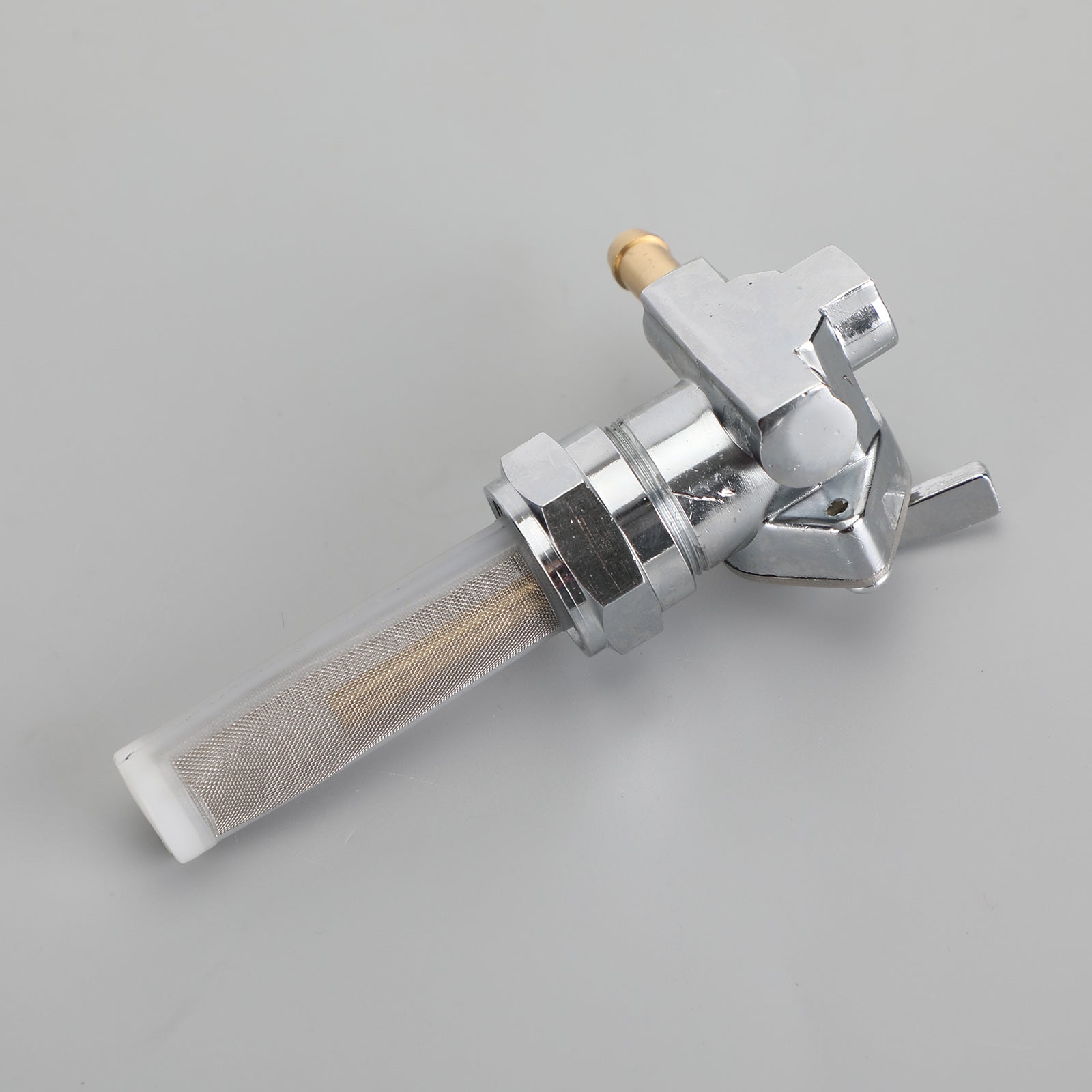 Palivový ventil Petcock Left Outlet vhodný pro Sportster Big Twin 1975-Up 13/16"