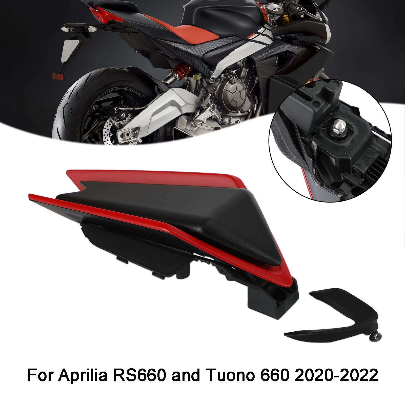 2020-2024 Aprilia RS660 RSV4 Tuono 660 Heckhaarverkleidungsabdeckung Generisch