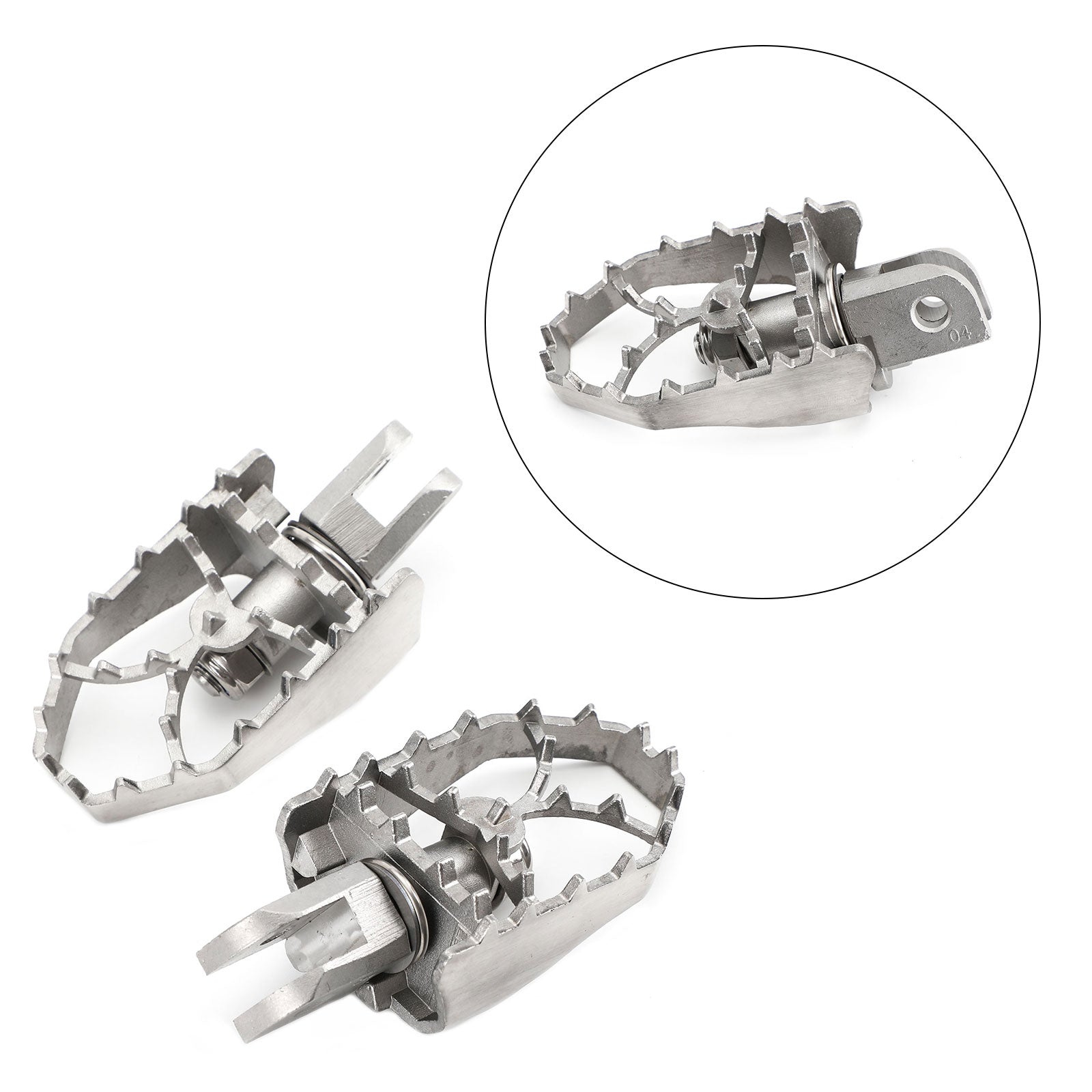 Verstelbare voorste voetsteunen Pedaalkussen Voetsteunen Geschikt voor Suzuki DL1050 V-STROM1050 XT 2020-2021 GW250 INAZUMA-seizoen 2011-2021