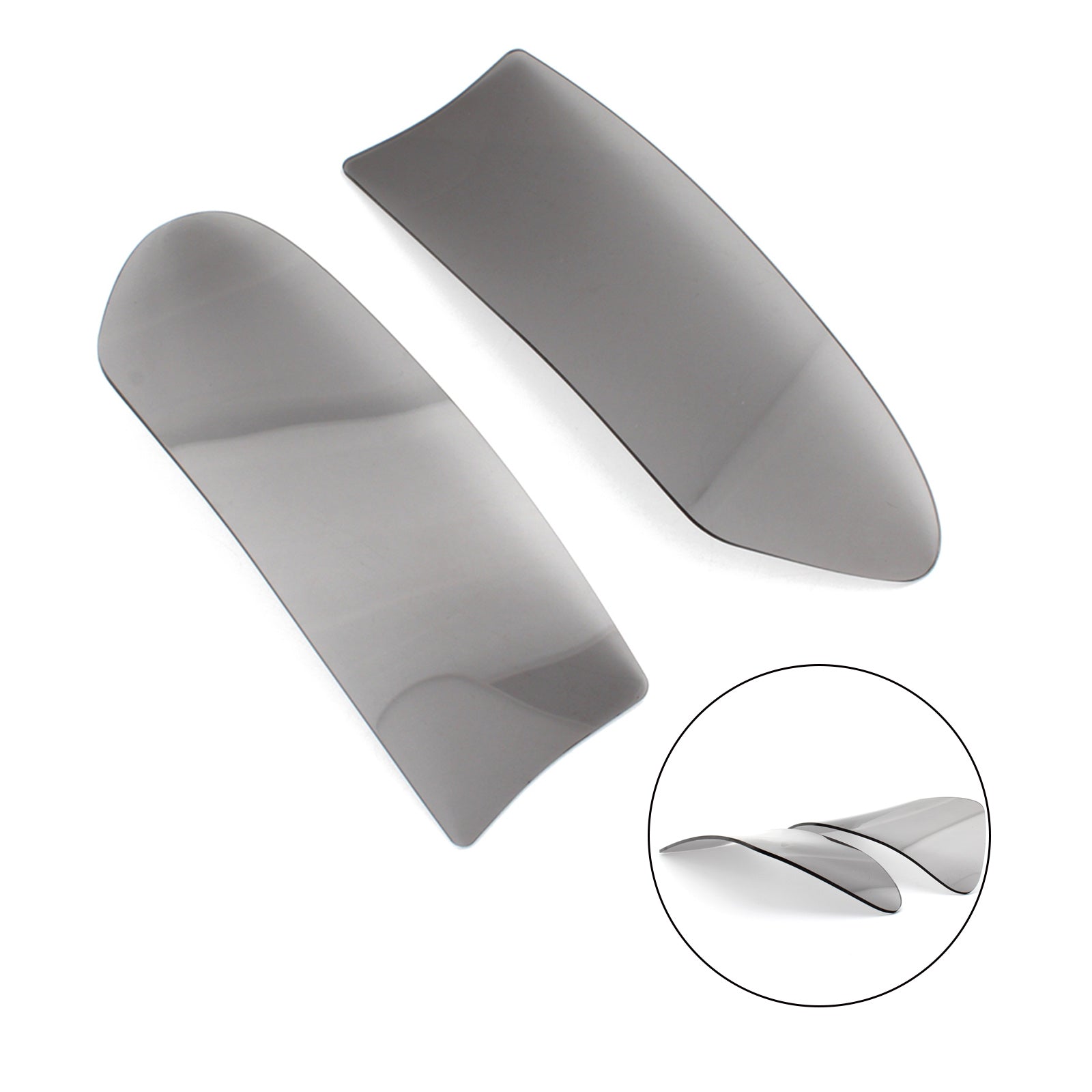 Cubierta de protección de lente de faro delantero para Honda Cbr 600 Rr 2013-2018? humo genérico