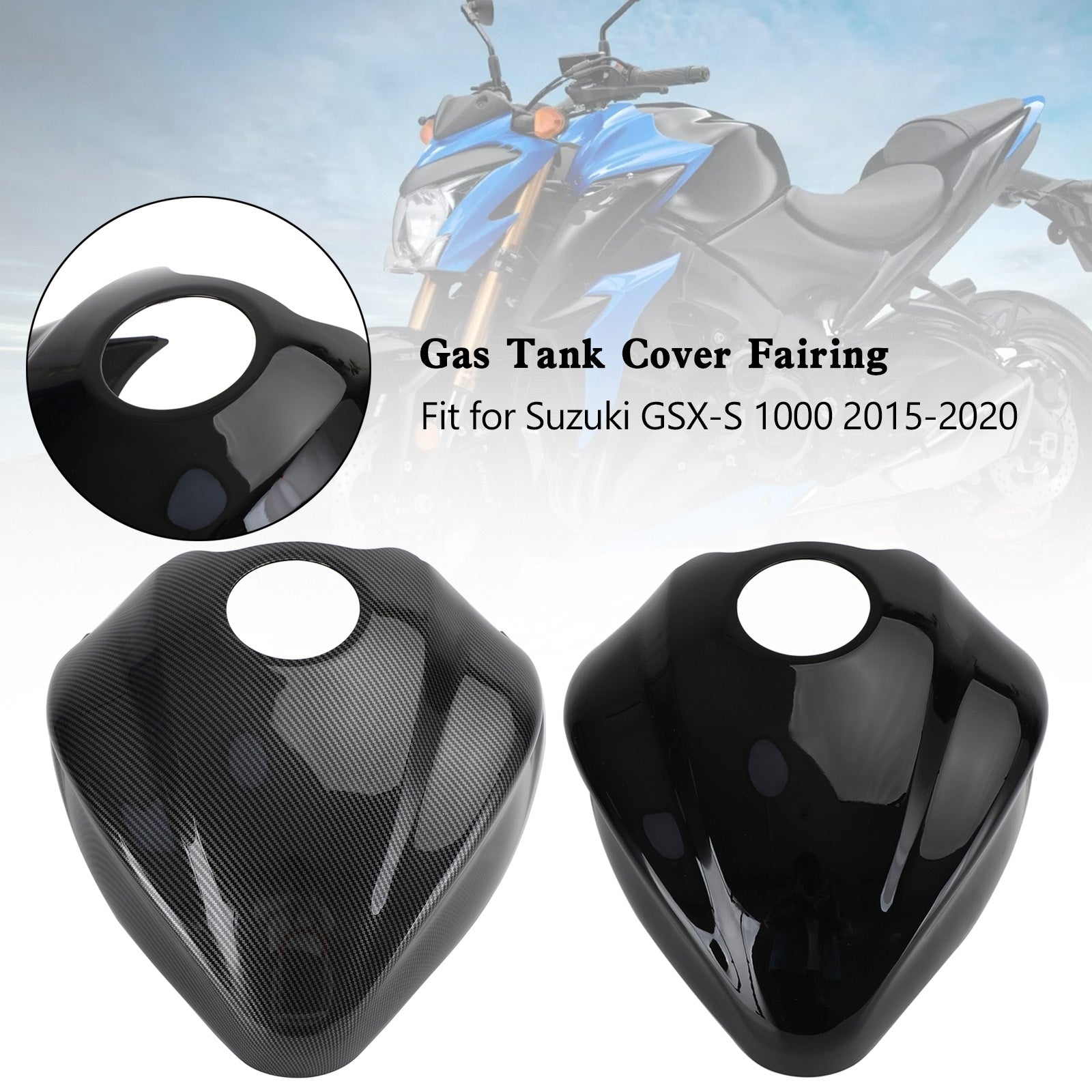 Gas Tank Cover Guard Fairing Protector For Suzuki GSX-S 1000 GSXS 2015-2020