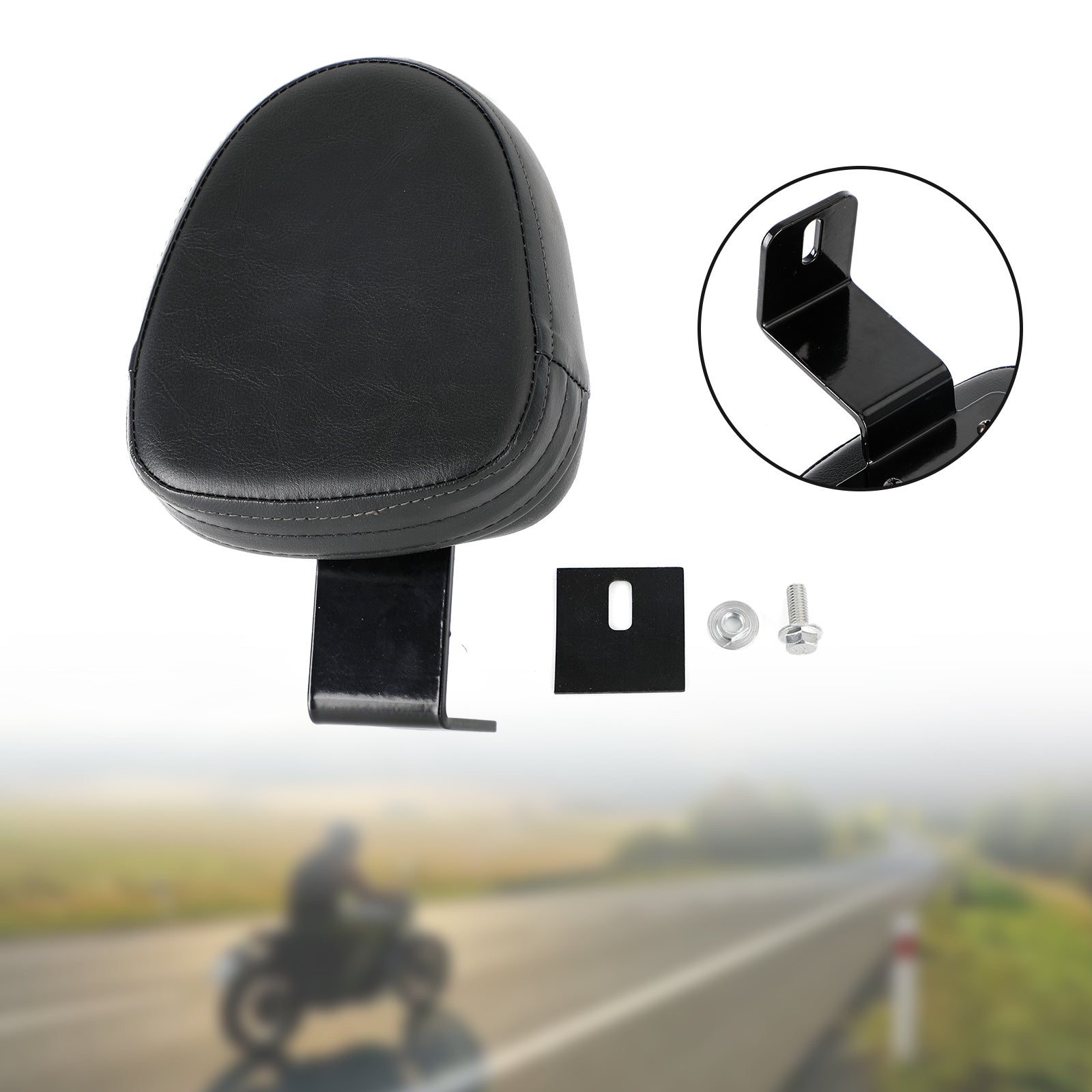 Driver Backrest pad fit for Honda Rebel 300 500 CMX300 CMX500 2017-2022 Generic