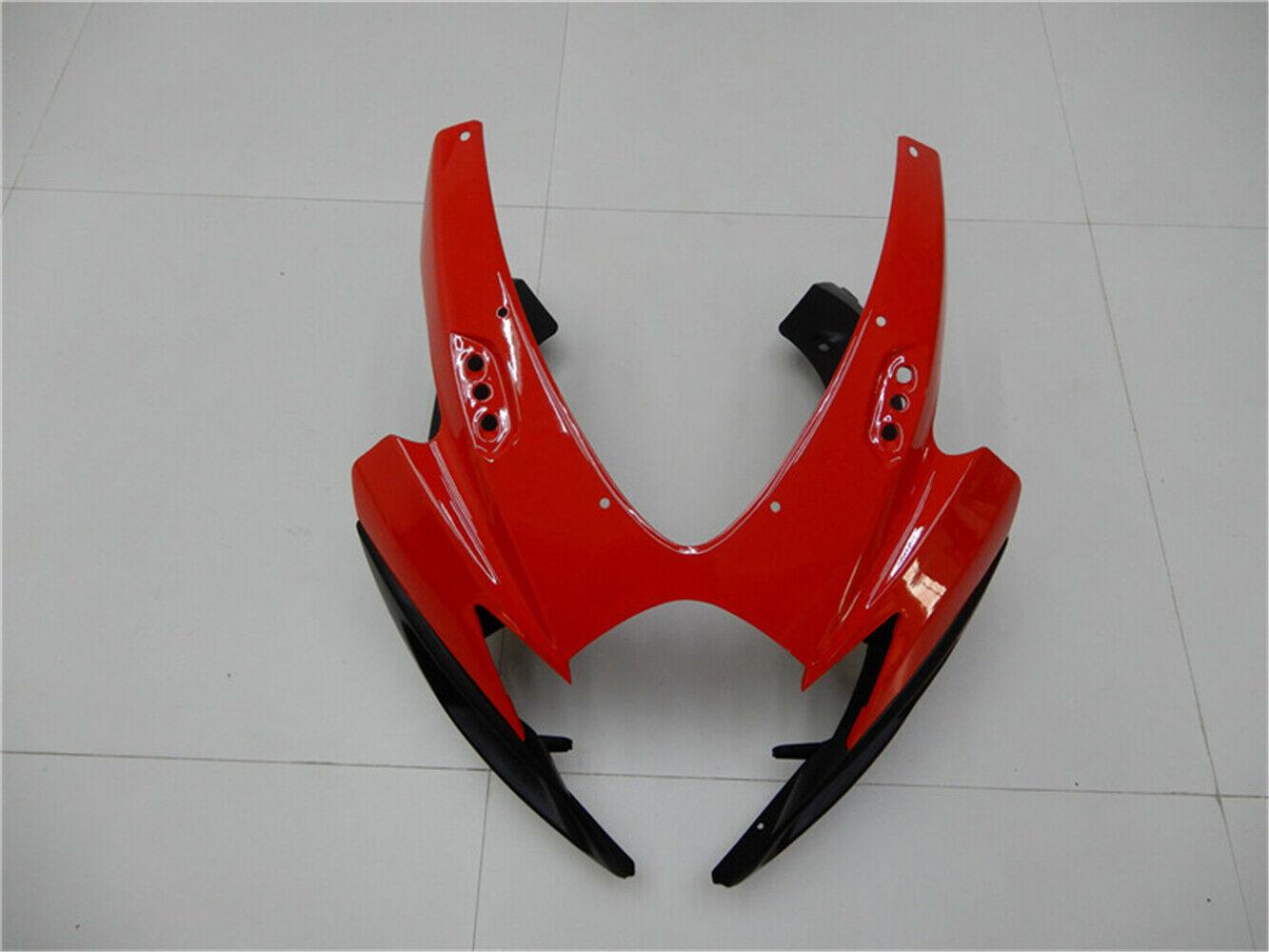 Amotopart-Verkleidungen Suzuki GSXR600 750 2006-2007 Verkleidung Red Black Kells Kit