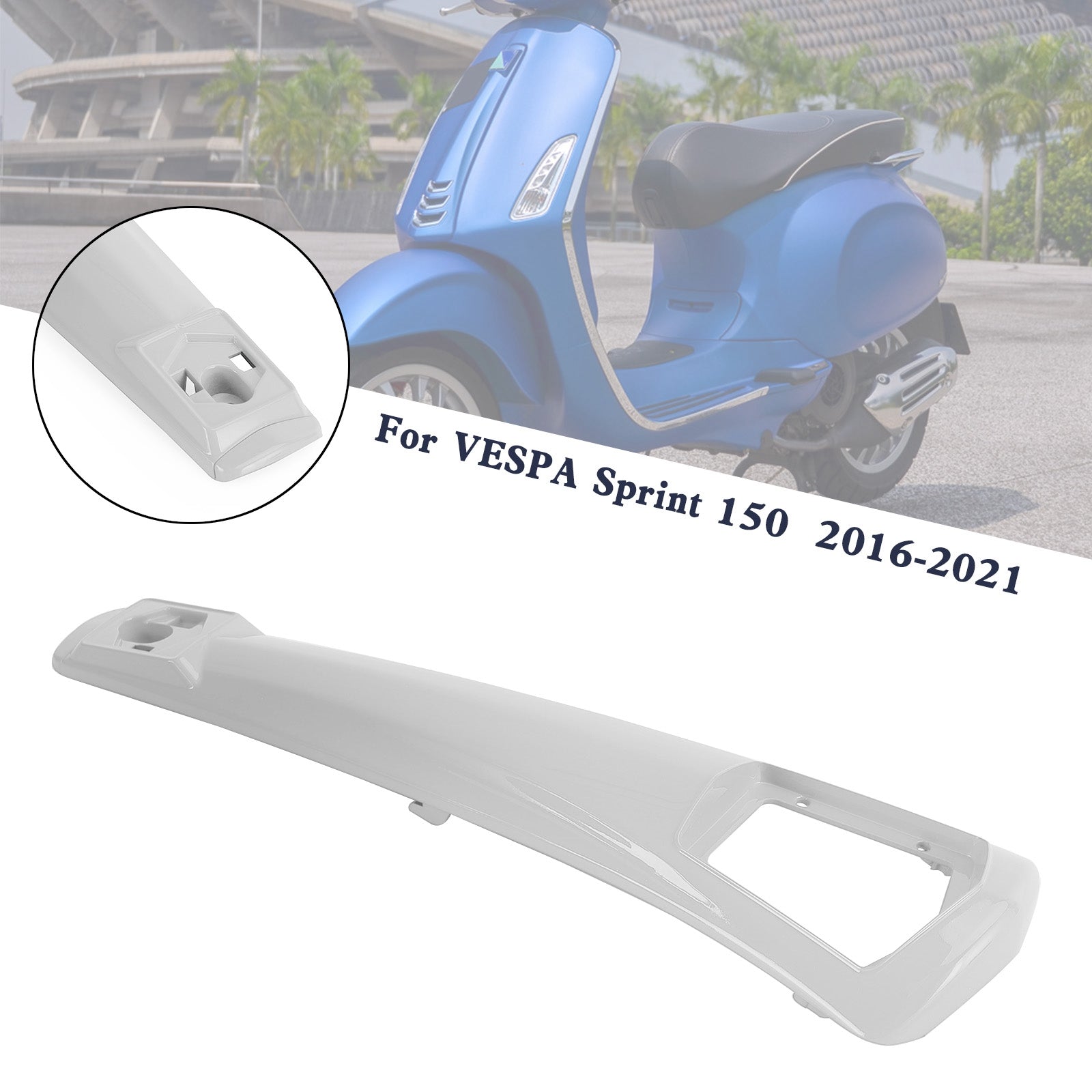 Carenatura copertura clacson in ABS per VESPA Sprint Primavera 125/150 2014-2021