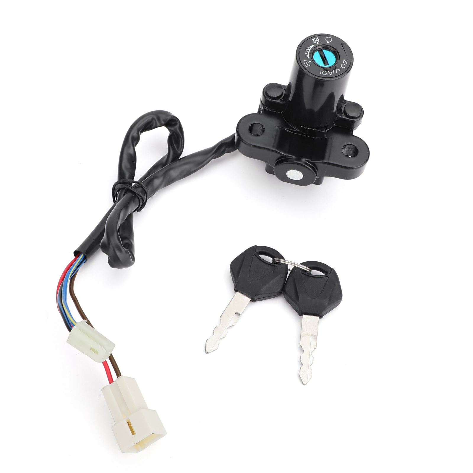 Klawisze blokady przełącznika zapłonu dla YZF R1 2002-2003 R1 2009-2011 FZ6 R6S R6 2003-2011