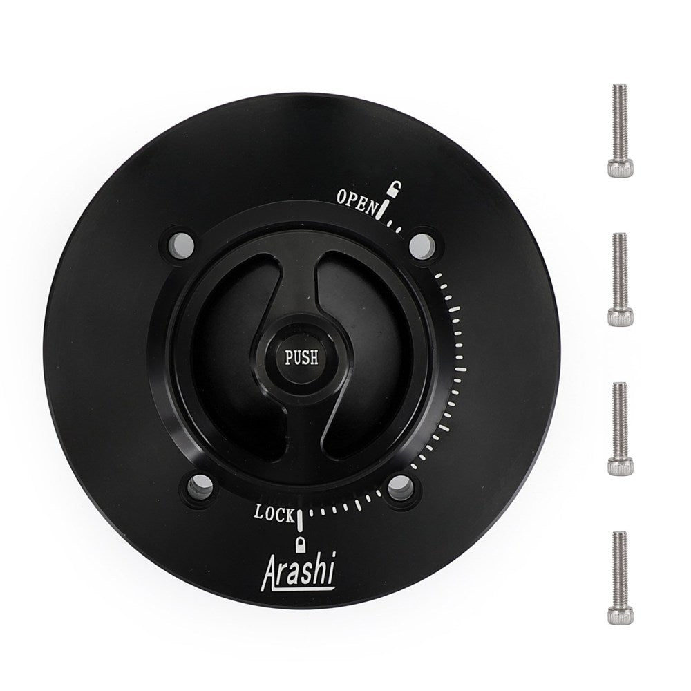 Tappo serbatoio carburante senza chiave per Kawasaki Ninja 400 EX 400 G 2018-2019