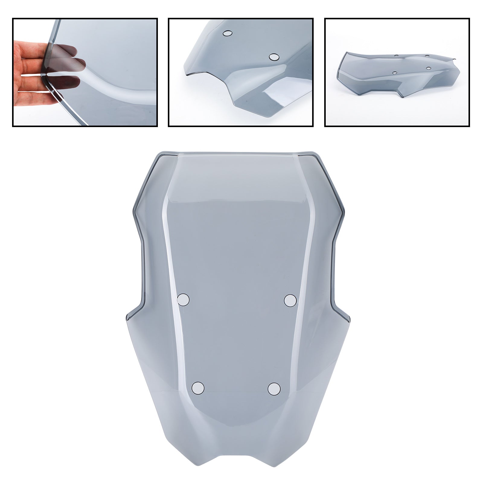 Parabrezza per moto in plastica ABS adatto per BMW C400X 2018-2021 generico