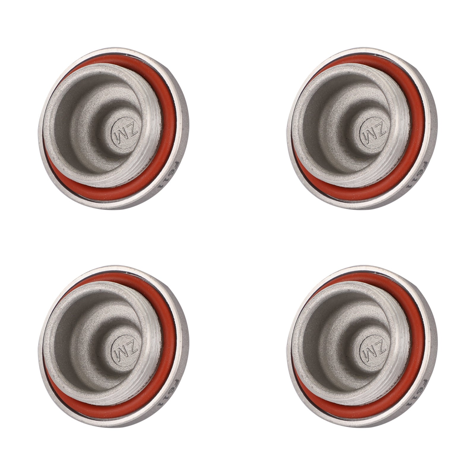 4x バルブアジャスターカバーキャップ O リングスズキ QuadRunner LT LT-F 125 160 185 230 汎用