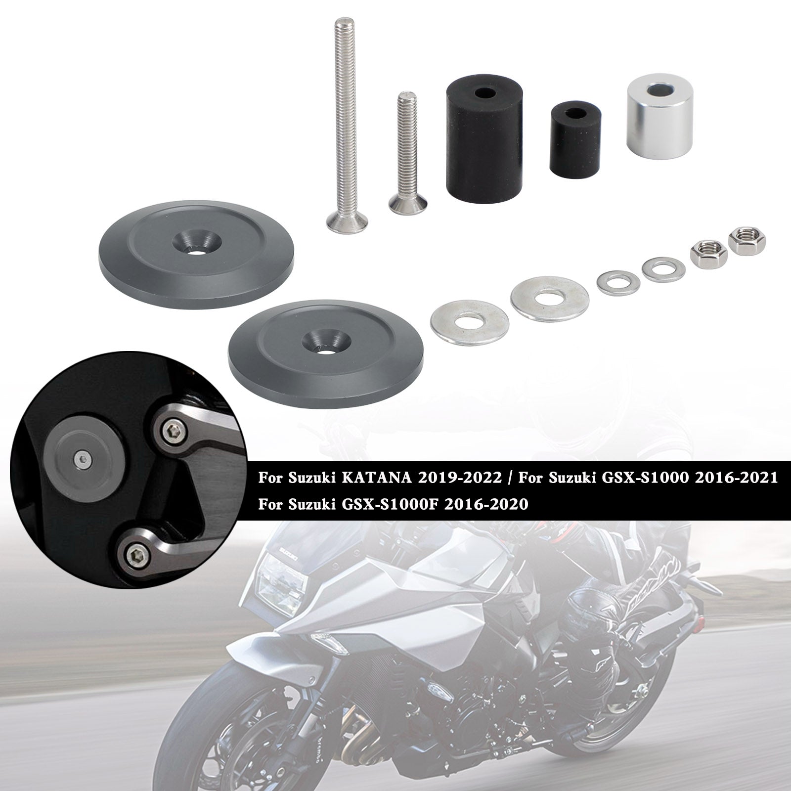 Swingarm Pivot zástrčka pro Suzuki Katana GSX-S1000 GSX-S1000F 2016-2021