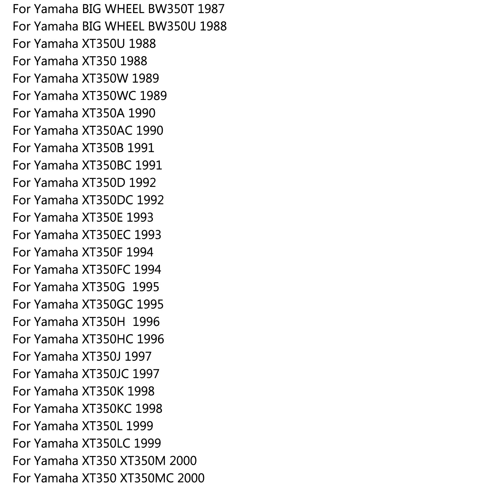 Voltage Regulator Rectifier For Yamaha BW350 DT125E DT125R XT350 XT350 N F H G