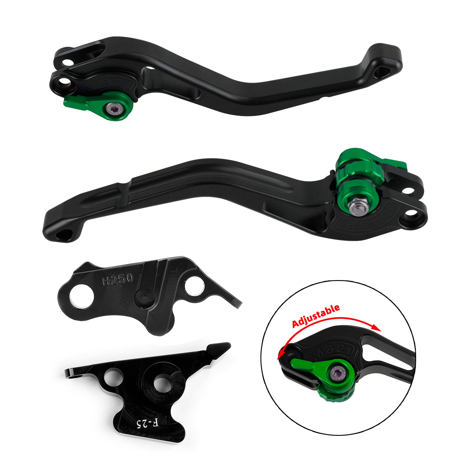 Nouveau levier de frein à embrayage court ajustement pour Honda CBR500R CB50OF/X CBR300R CB300F