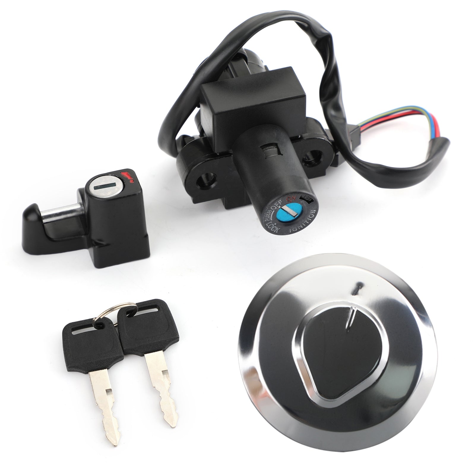 点火スイッチ燃料キャップシートロックキーセットホンダ XR125L 03-08 CLR125 1998