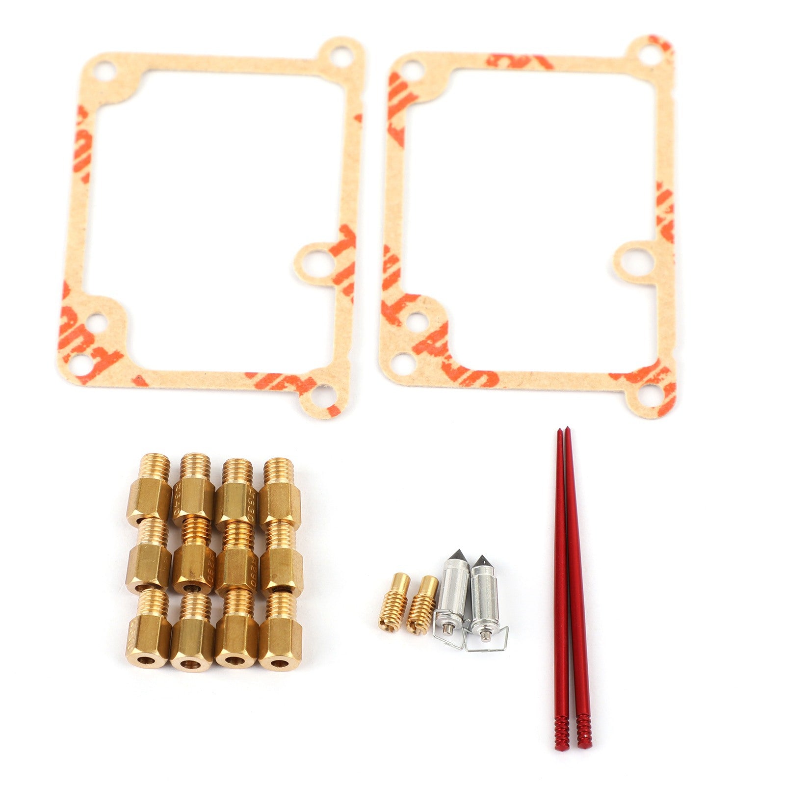 4x Motorcykelförgasare Carb Rebuild Repair Kit Fit för Yamaha Banshee YFZ350