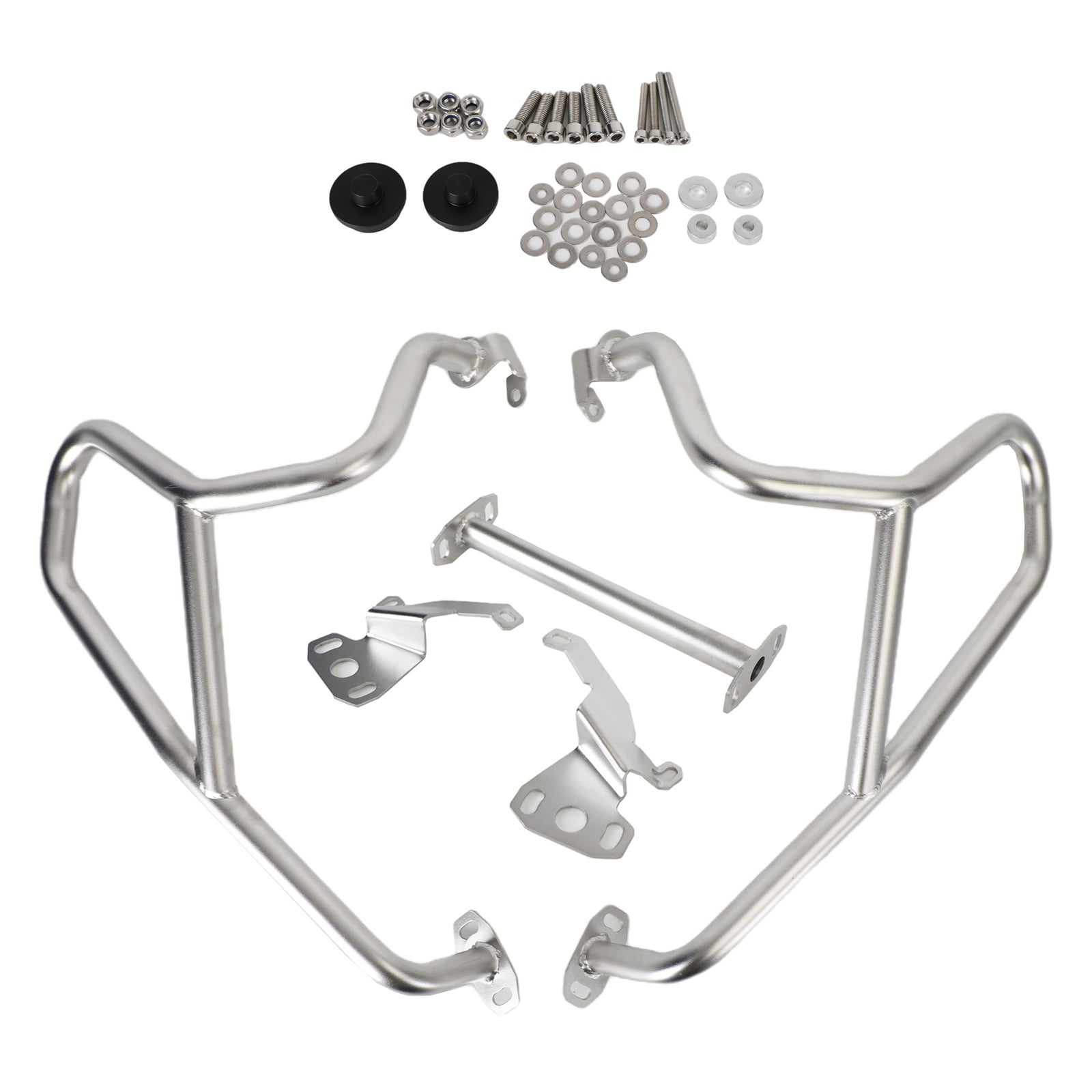 Barres de crash du moteur supérieur Protection Anti-crash Silver pour BMW R1250GS 18-21 19 20