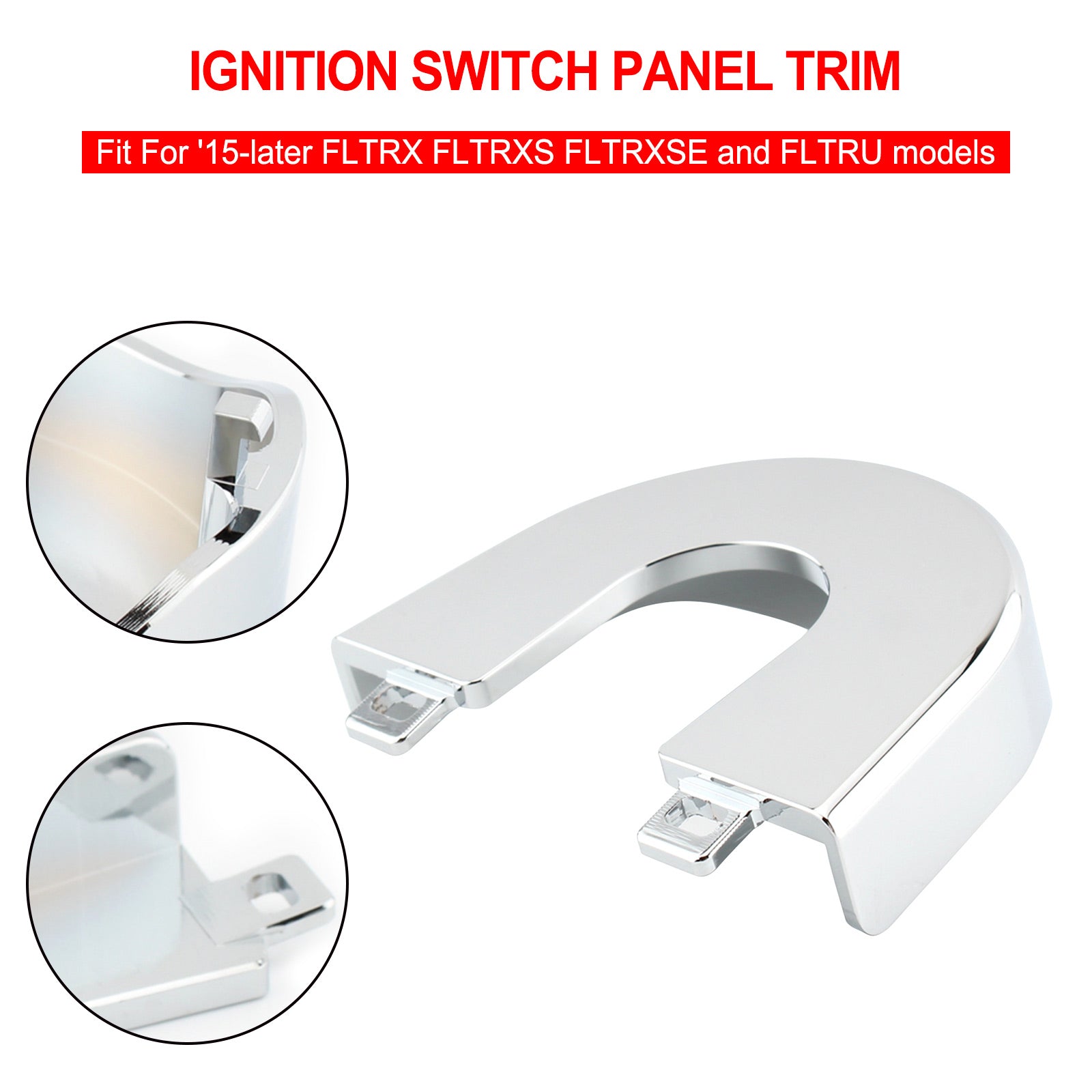 15-22 Touring Road Glide Special Animinium Ignition Switch Panel pro obecný