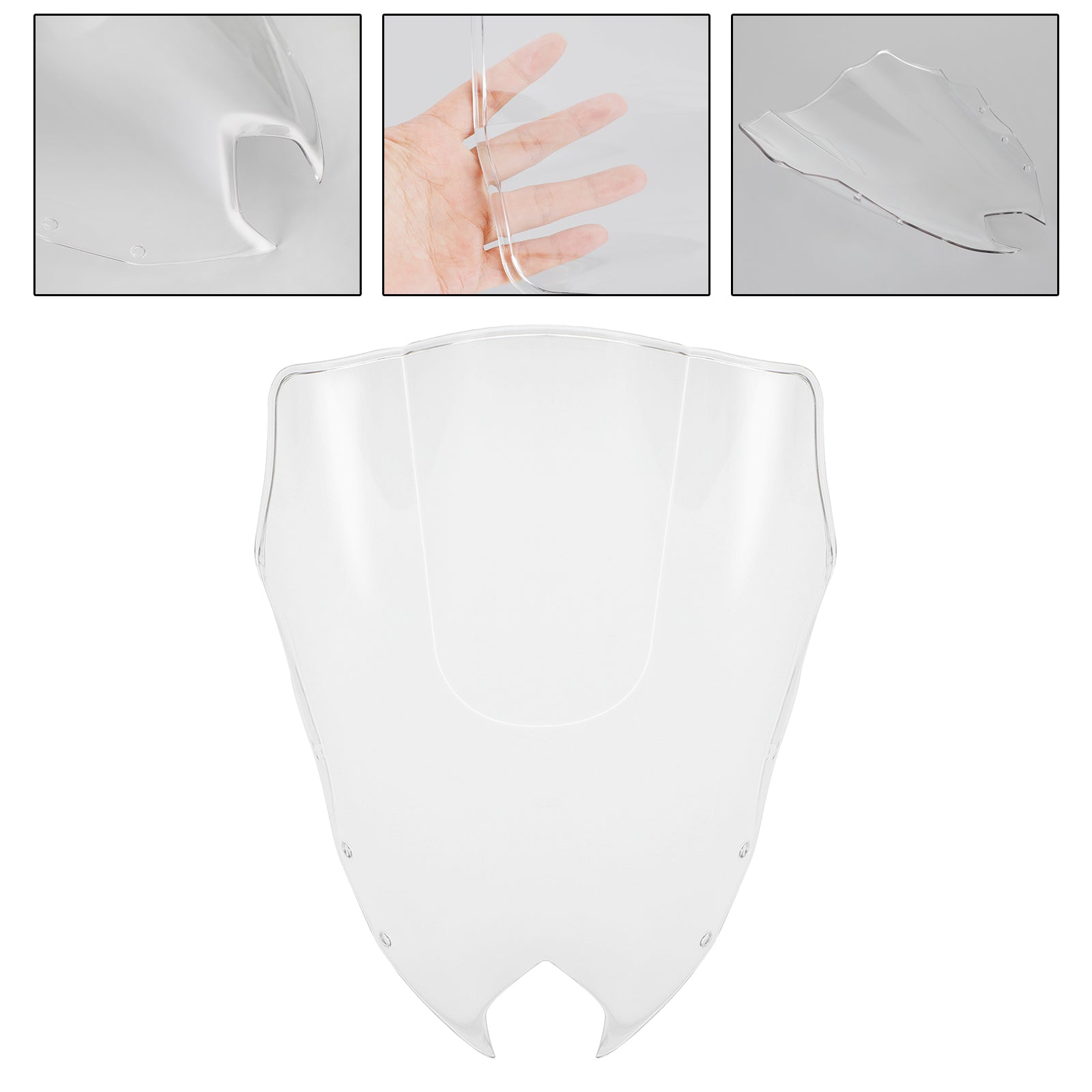 Le pare-brise de moto ABS Ajustement pour Yamaha FZ6R FZ-6R FZS600 2009-2015