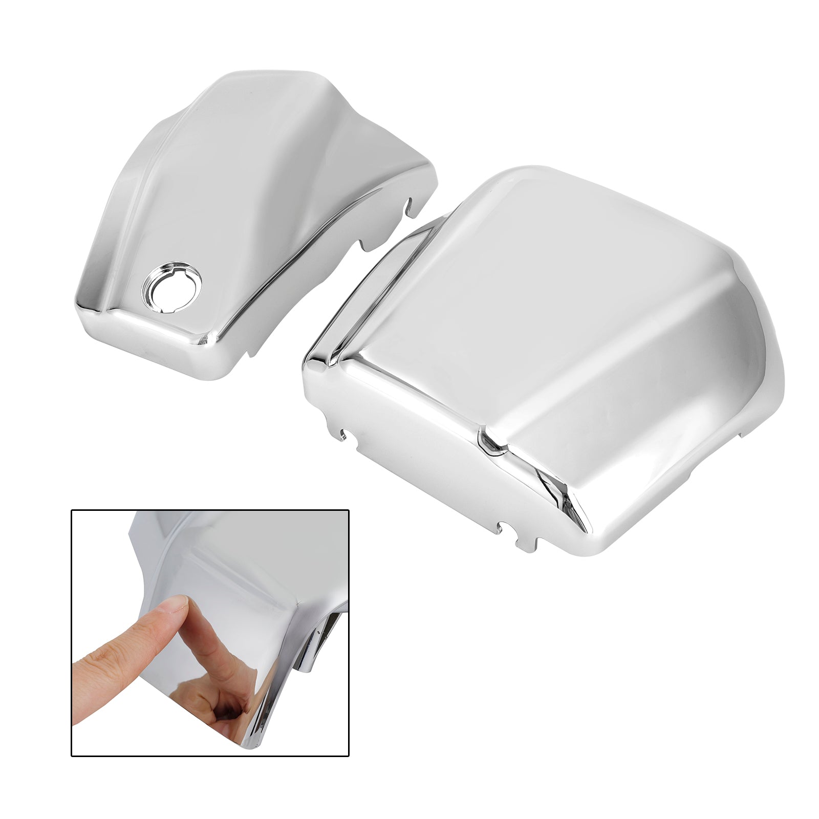 Battery Side Cover fit for Yamaha V-STAR 1100 XVS1100 Classic 1999-2011