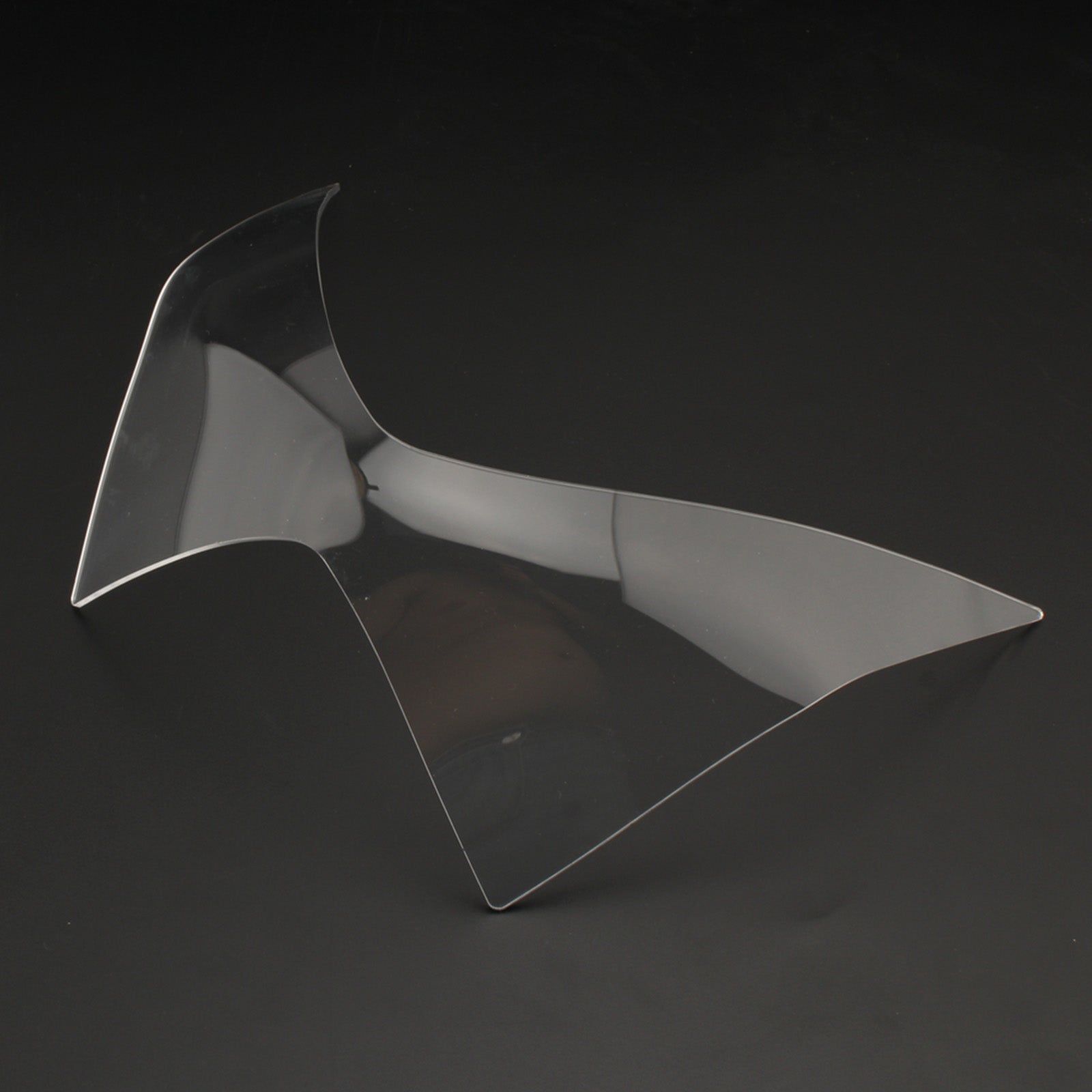 Cubierta de protección de lente de faro delantero para Kawasaki Z250 Z300 Z800 13-16 Smoke Generic