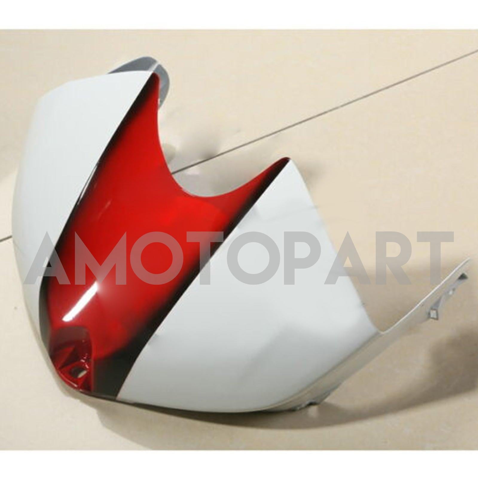 Amotopart 2006-2007 Yamaha YZF-R6 Rouge&Kit de carénage blanc