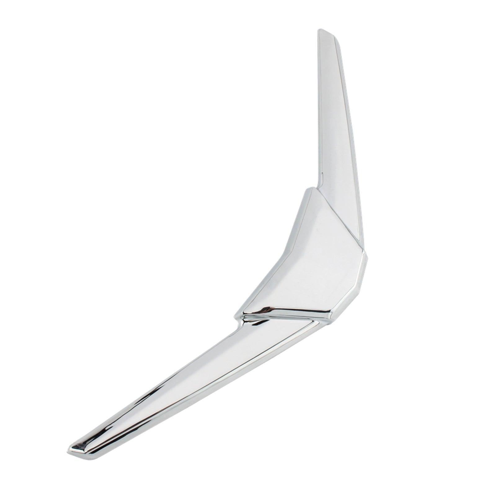 Chrome bageste fender tip trim accent sag til Honda Goldwing GL1800 1800 2018-2021 Generisk