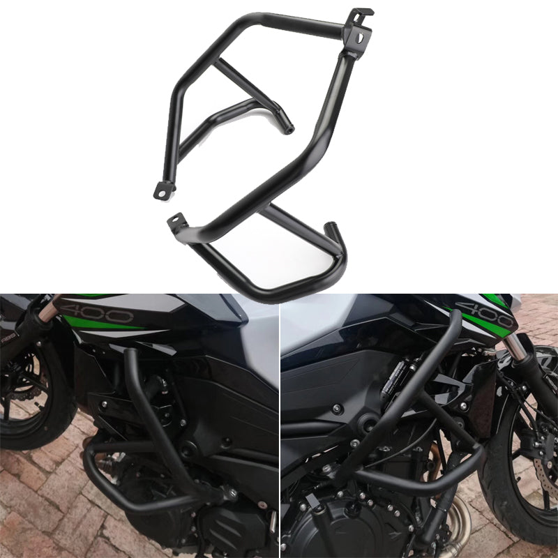 Motorstötfångare Crash Bar Protector för Kawasaki Ninja 250 400 Ex 2018-2019