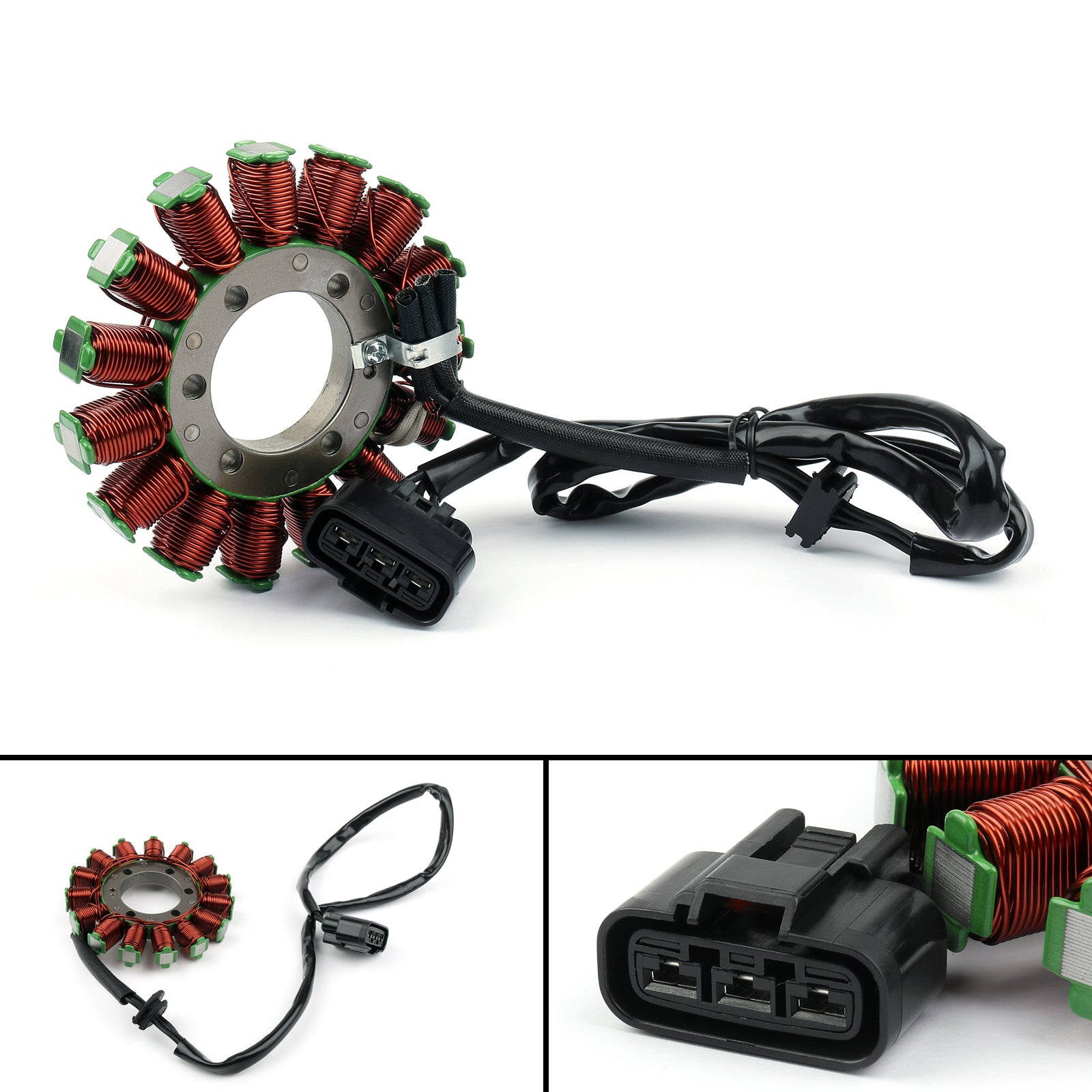 15-Pole Alternator Stator 104mm For BMW S1000R 13-21 S1000RR 09-19 - 12317718420