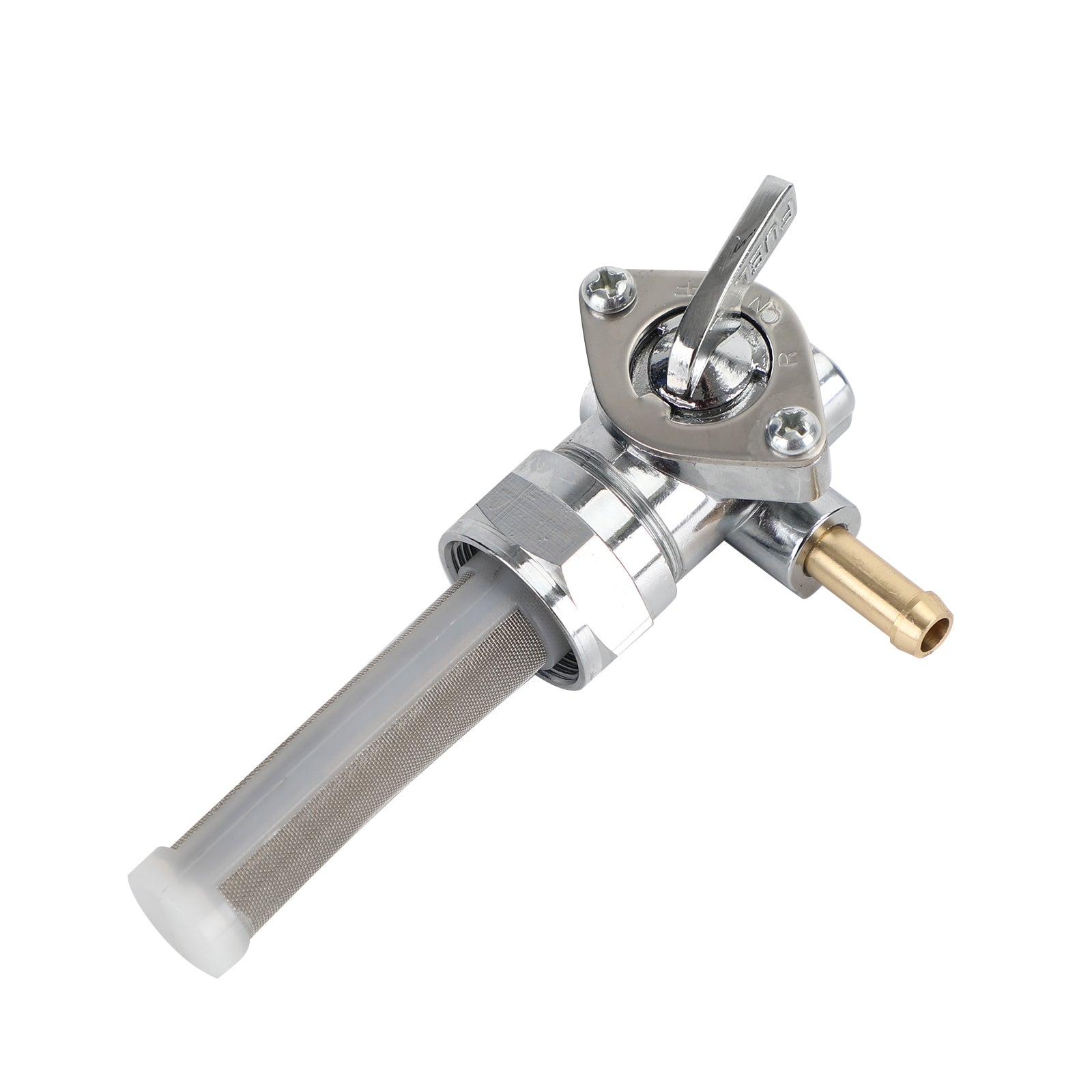 Palivový ventil Petcock Left Outlet vhodný pro Sportster Big Twin 1975-Up 13/16"