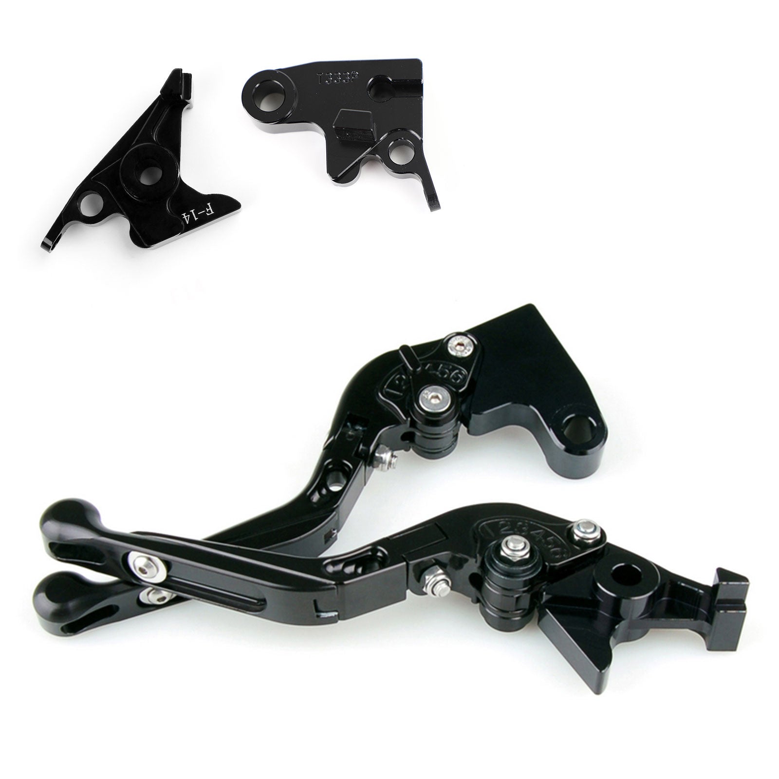 Justerbar koblingsbremsehåndtag til Trident 2022 Bobber 2017-2019 Tiger 800 Generisk