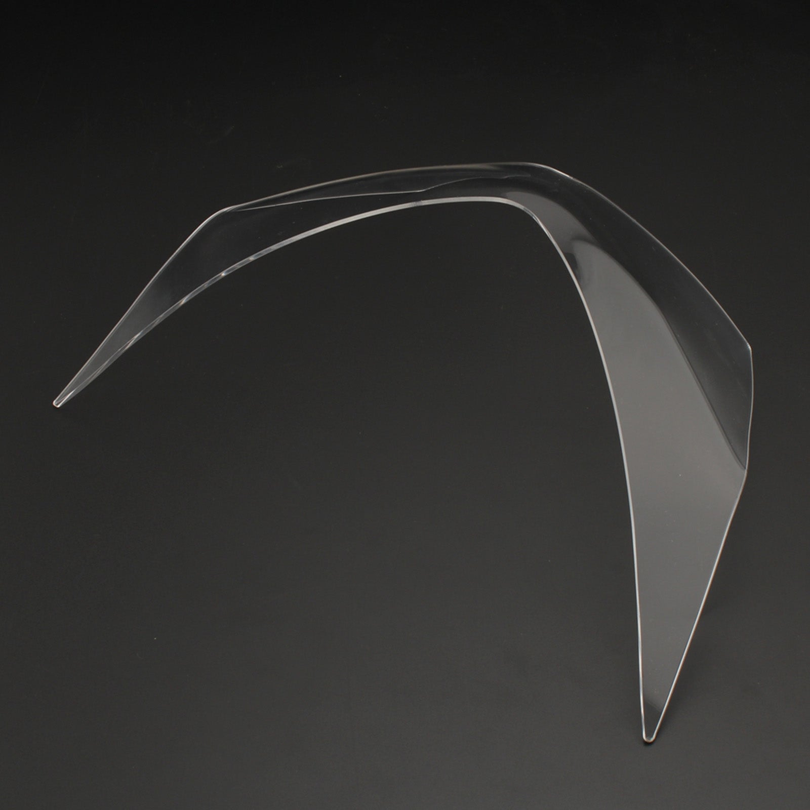 Cubierta de protección de lente de faro delantero para Kawasaki Z250 Z300 Z800 13-16 Smoke Generic