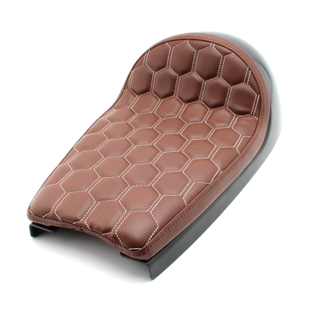 Universal Cafe Racer Seat Retro Seat Pan Base Vintage Cushion Scrambler Saddle Three Color