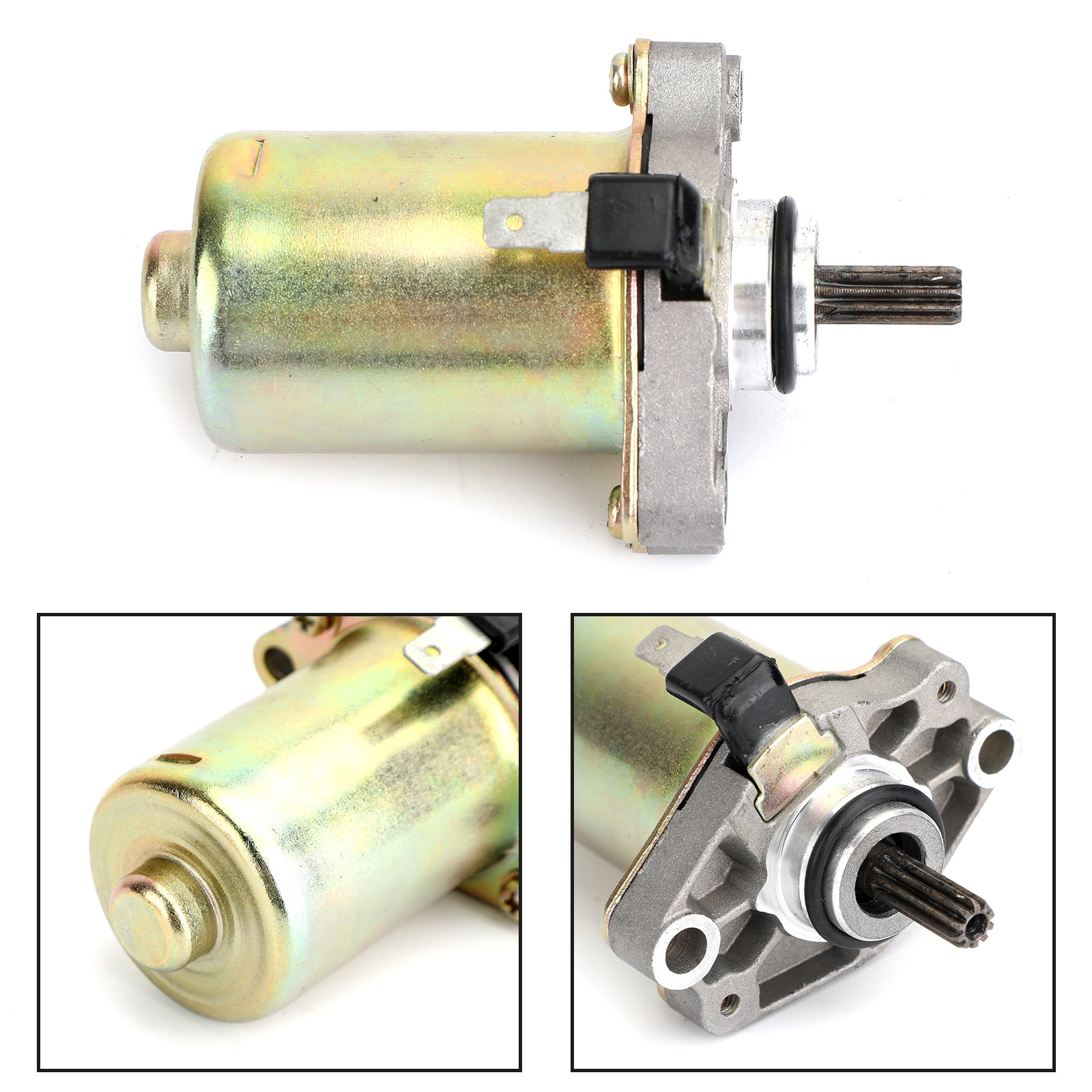 New Starter Engine Starting 10-Spline Fit For Suzuki AP 50 / AY 50 Katana / UX 50 Zillion / TR 50 / UX 50 / UF 50 / AE 50 31100-22G00 31100-22G10