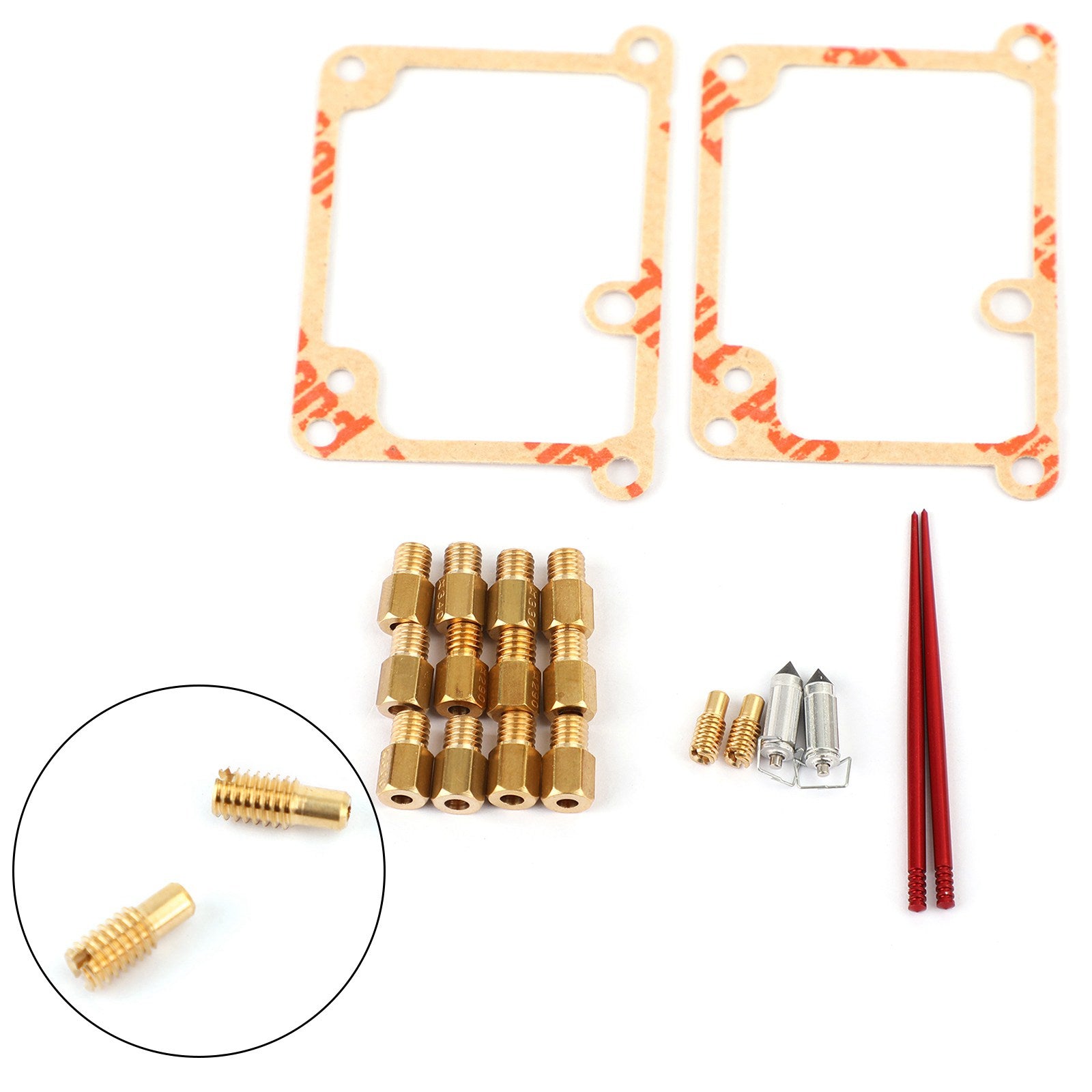 4x Motorrad Vergaser Kohlenhydrat -Reparaturset für Yamaha Banshee YFZ350