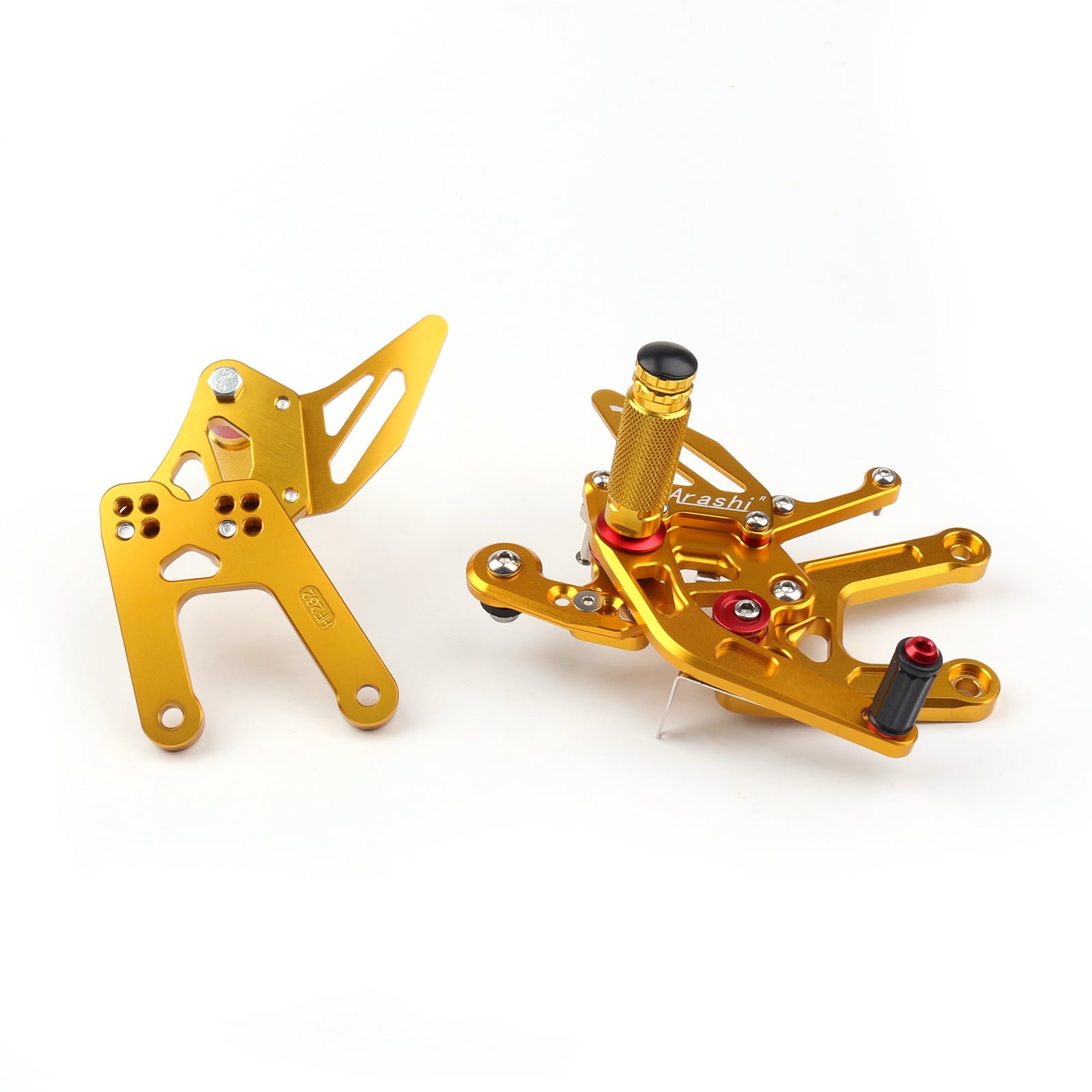 Pedane pedane posteriori regolabili per moto per Yamaha Yzf R6 2020