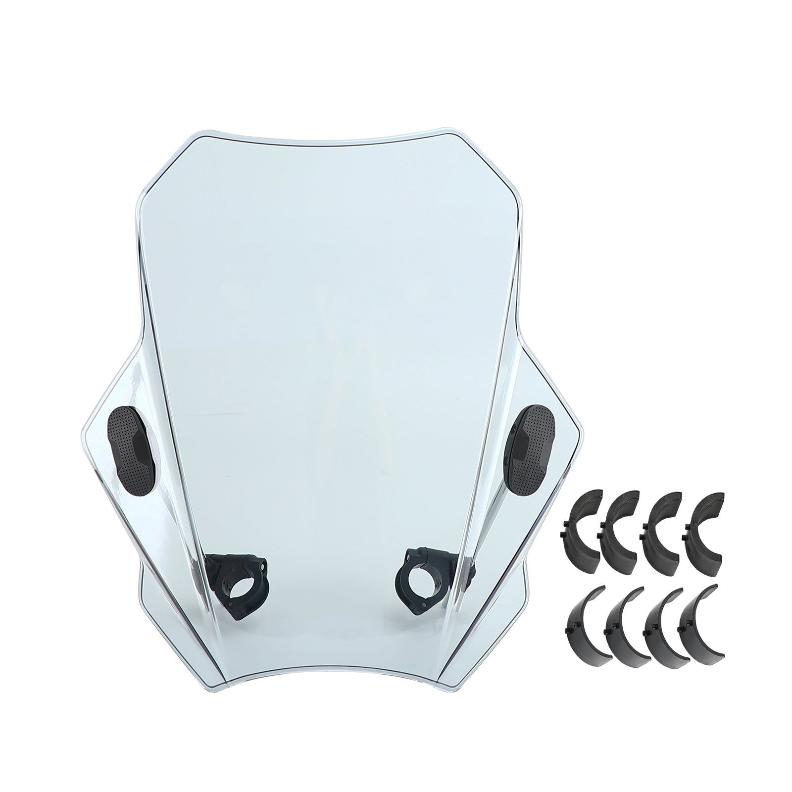 Universal Motorrad einstellbarer Windschirm Windschutzscheibe 22 mm 25 mm 28 mm Lenker Generikum