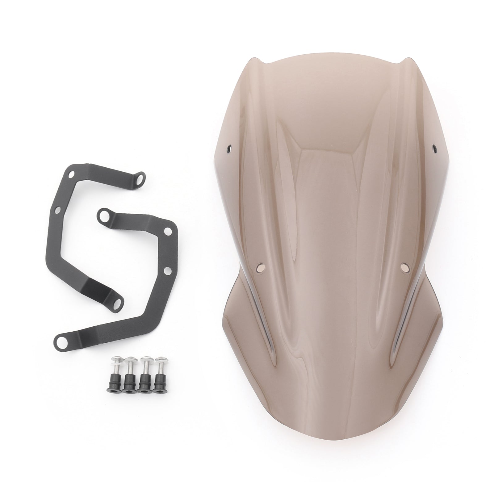 ABS-Windschutzscheiben-Windschutzscheibe mit Halterung für Kawasaki Z650 ab 2017