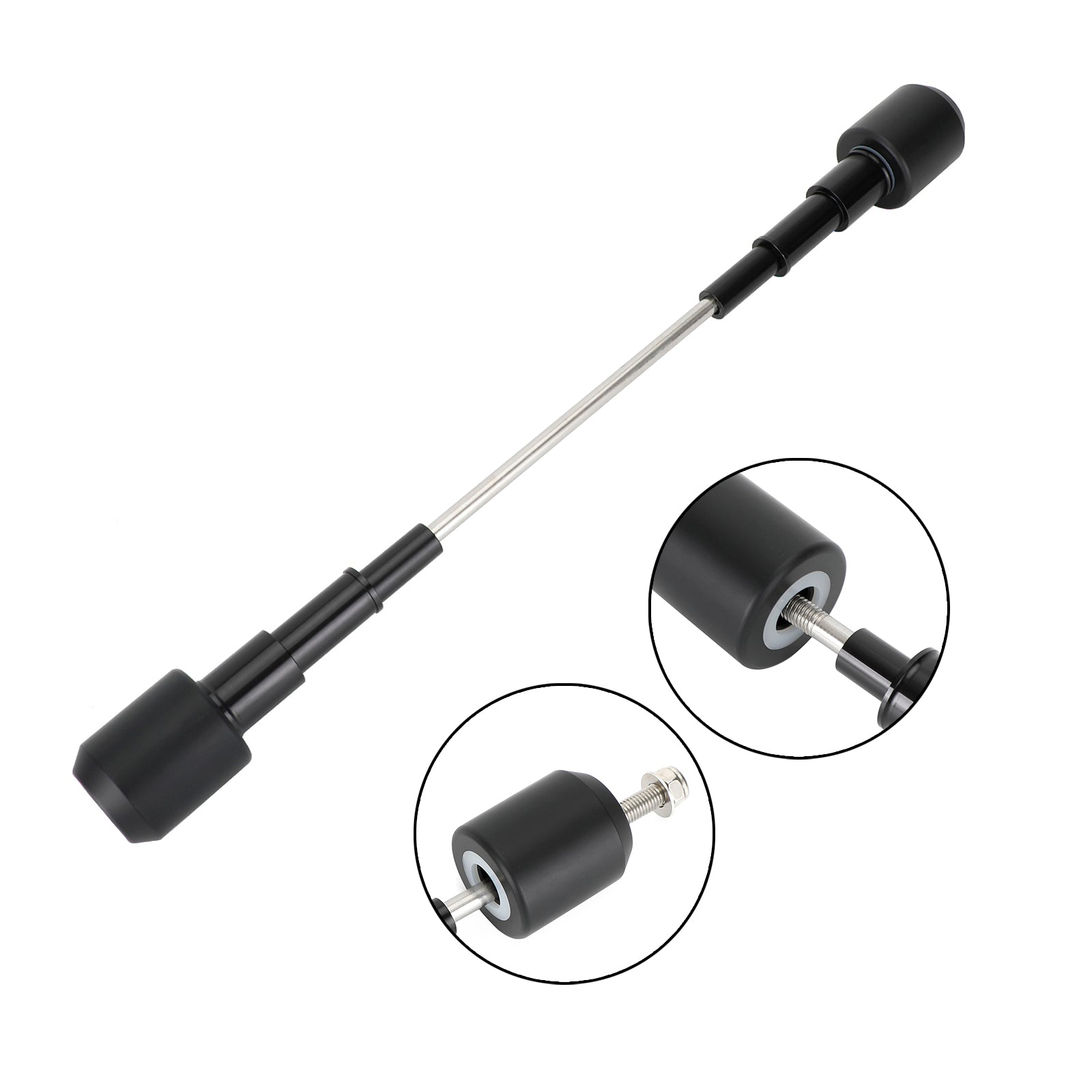 17-20 Ducati Cafe Racer 400 800 Crash Bobbins Protector Sliders Aluminium Generisk