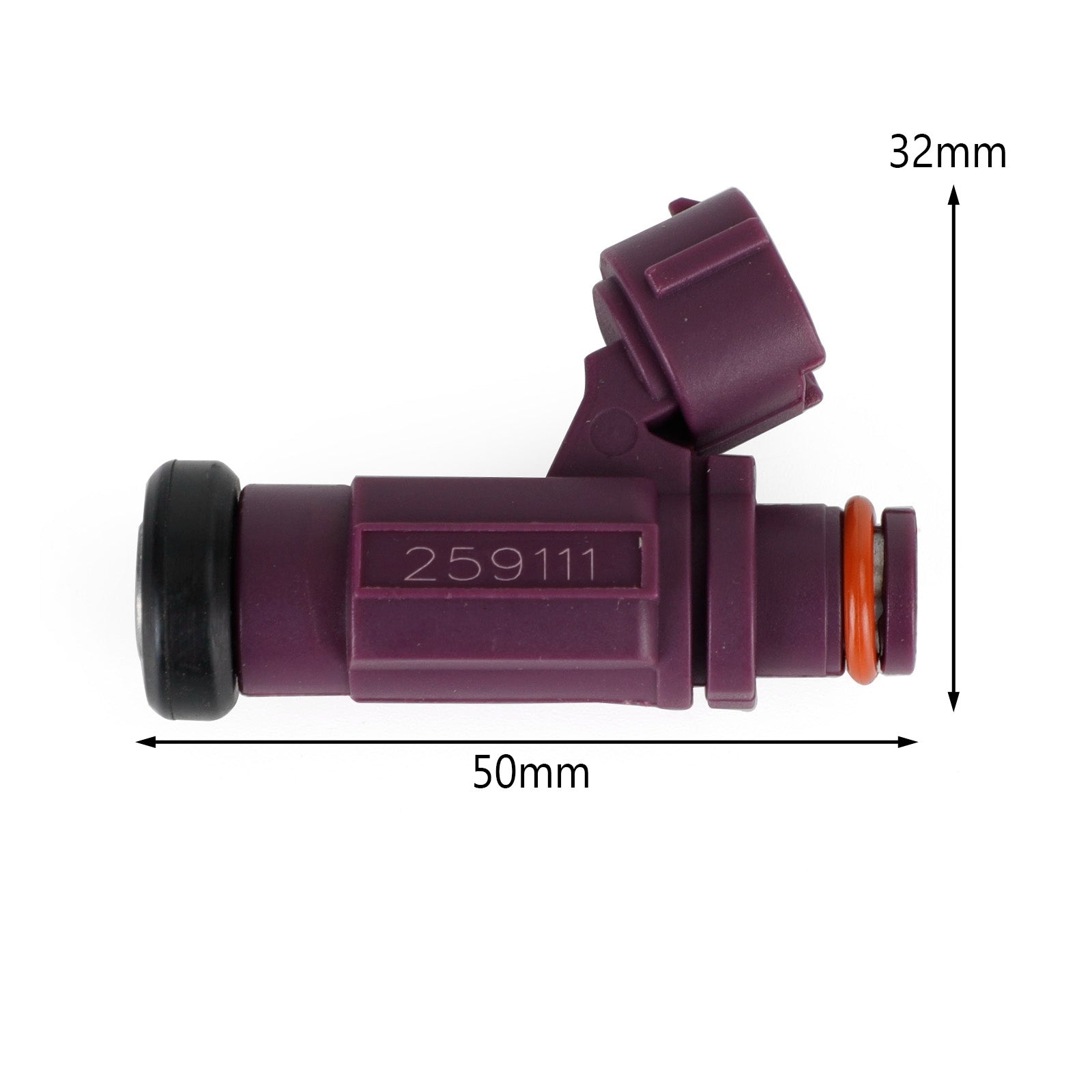 2pcs Kraftstoffinjektor EAT259 49033-2060 490332060 für Kawasaki Mule 4000 4010 09-17 Generic Generic