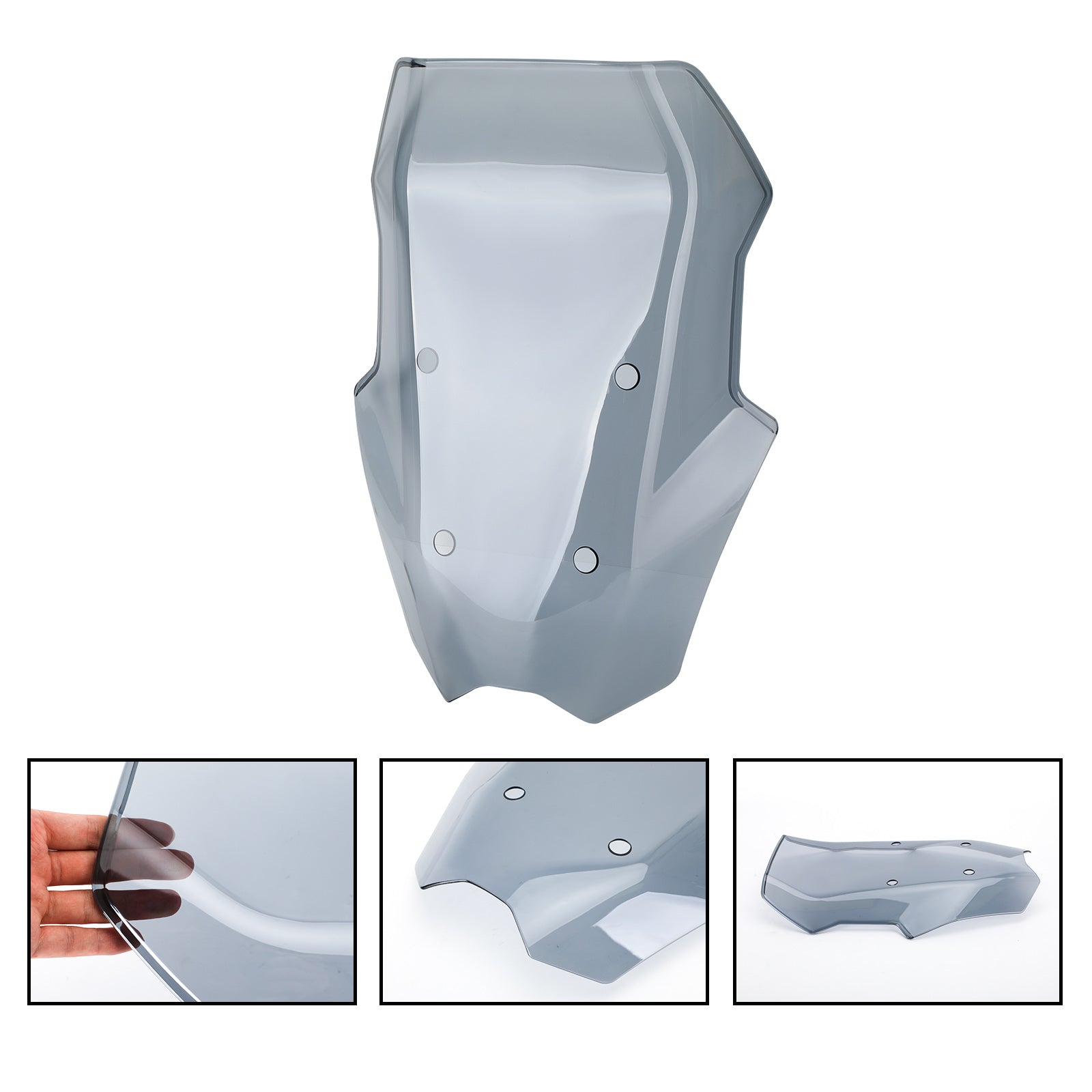 Parabrezza per moto in plastica ABS adatto per BMW C400X 2018-2021 generico