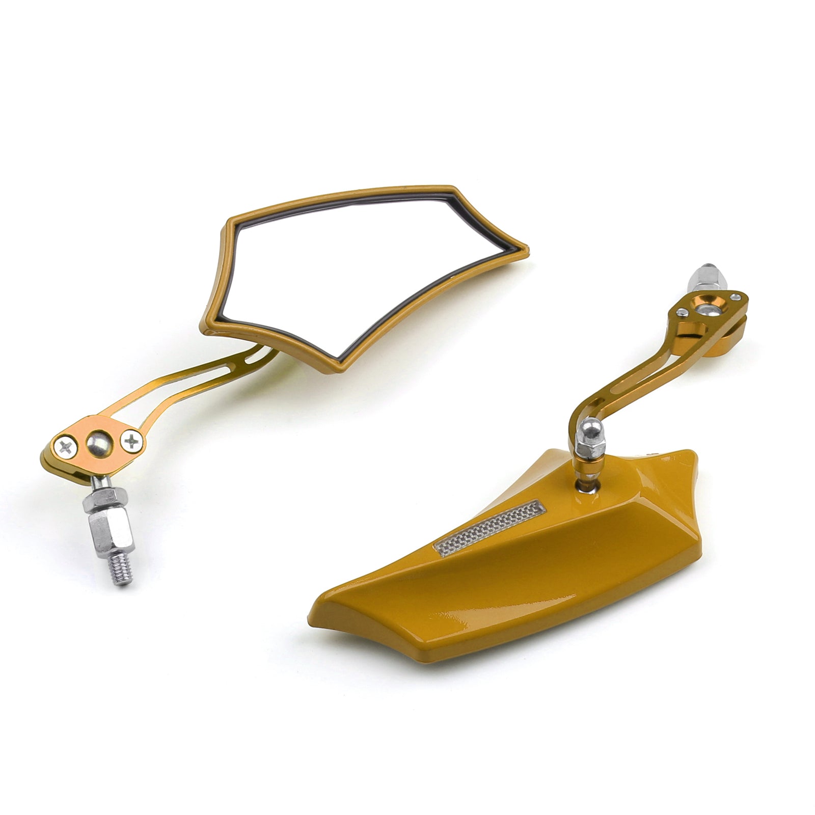 Motorrad Chopper Cruiser Street Dirt Bike Rückspiegel 8mm 10 mm generic